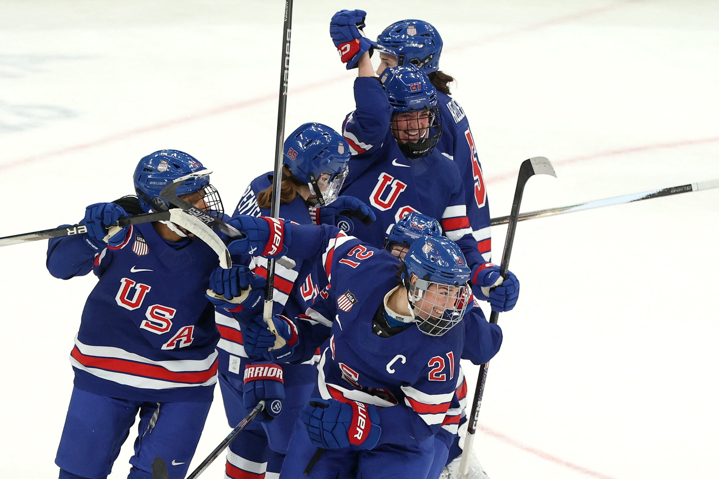 USA vs Canada ice hockey final live: US snatch late equaliser to send Winter Olympics gold medal game to overtime