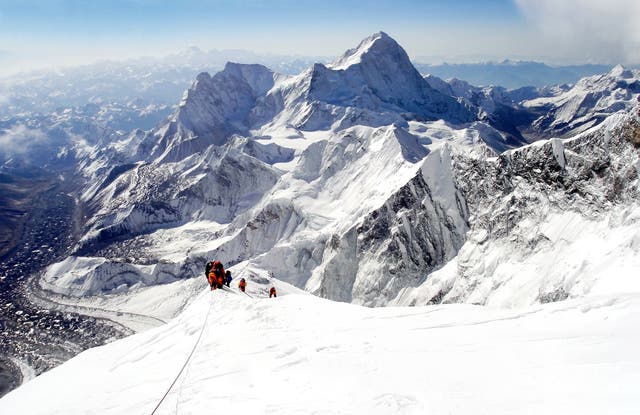 <p>At over 8,800m above sea level, Mount Everest is the tallest summit in the world</p>