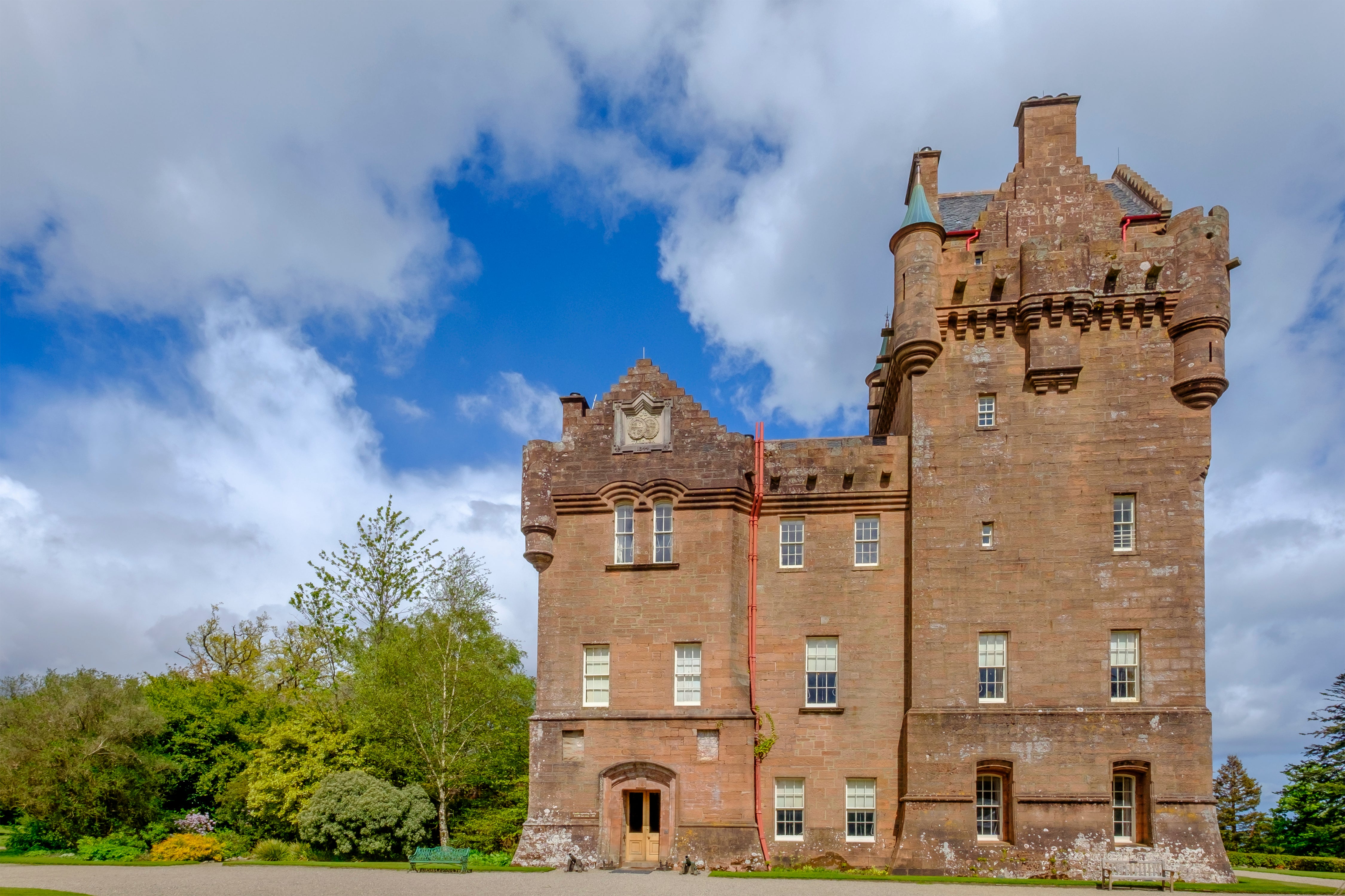 Brodick Castle was once the home of the Duke and Duchess of Montrose, and is now owned by the National Trust for Scotland