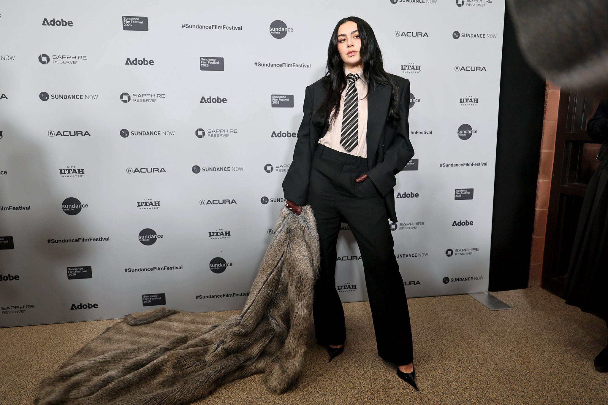 Charli xcx at the Sundance Film Festival in January, where she had three films premiere