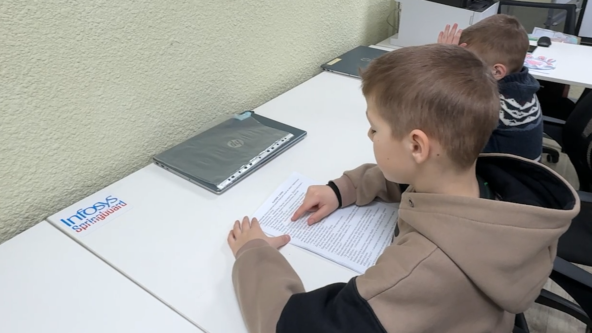 Inna Liaskovska says Bohdan loves school but suffers from anxiety: ‘Sometimes he gets nervous. He can react very childishly and he can't hold his emotions/