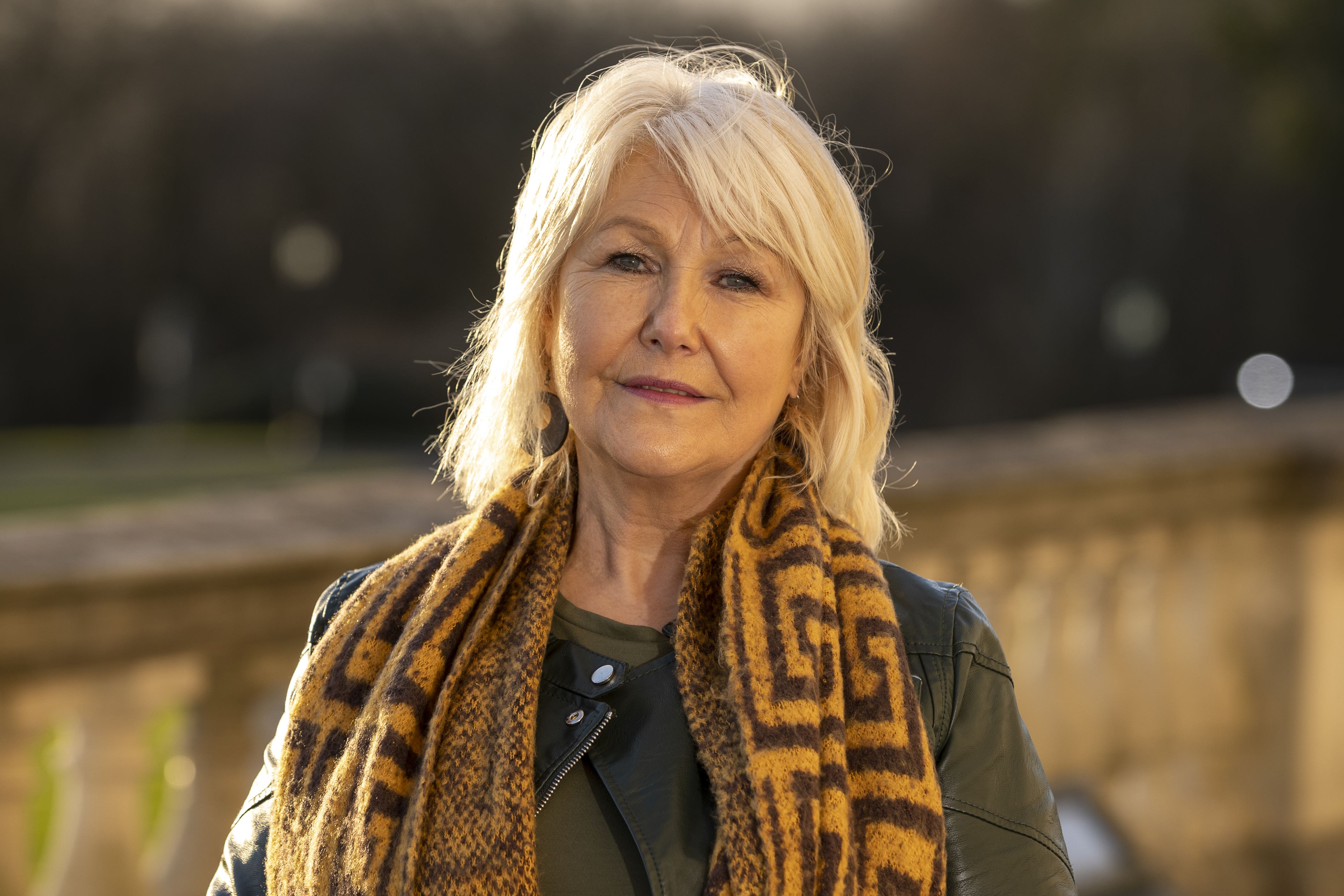 Margaret McGuckin of Survivors and Victims of Institutional Abuse (Savia) has spoken of her relief after a long awaited memorial plaque to children who suffered abuse at historic institutions was unveiled at Parliament Buildings in Belfast (Liam McBurney/PA)