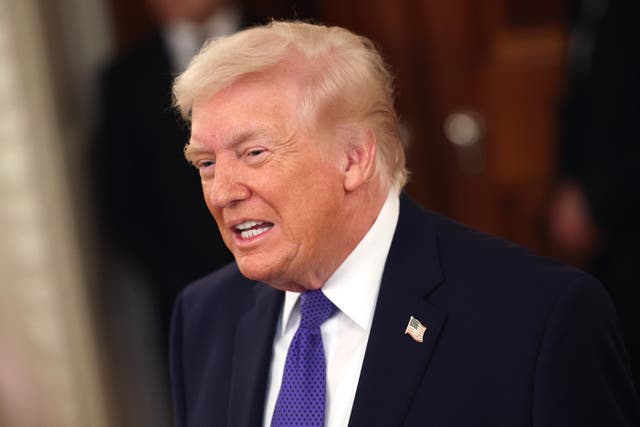 <p>President Donald Trump </p>