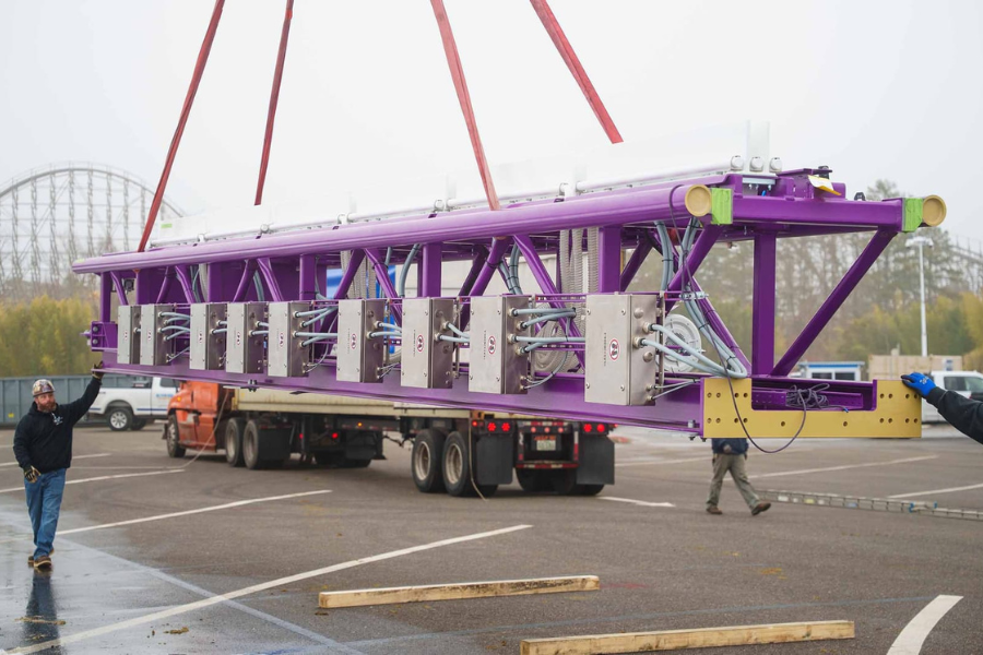 <p>Six Flags Great Adventure park officials said the new coaster will be 'one of the most impactful additions' to the park</p>