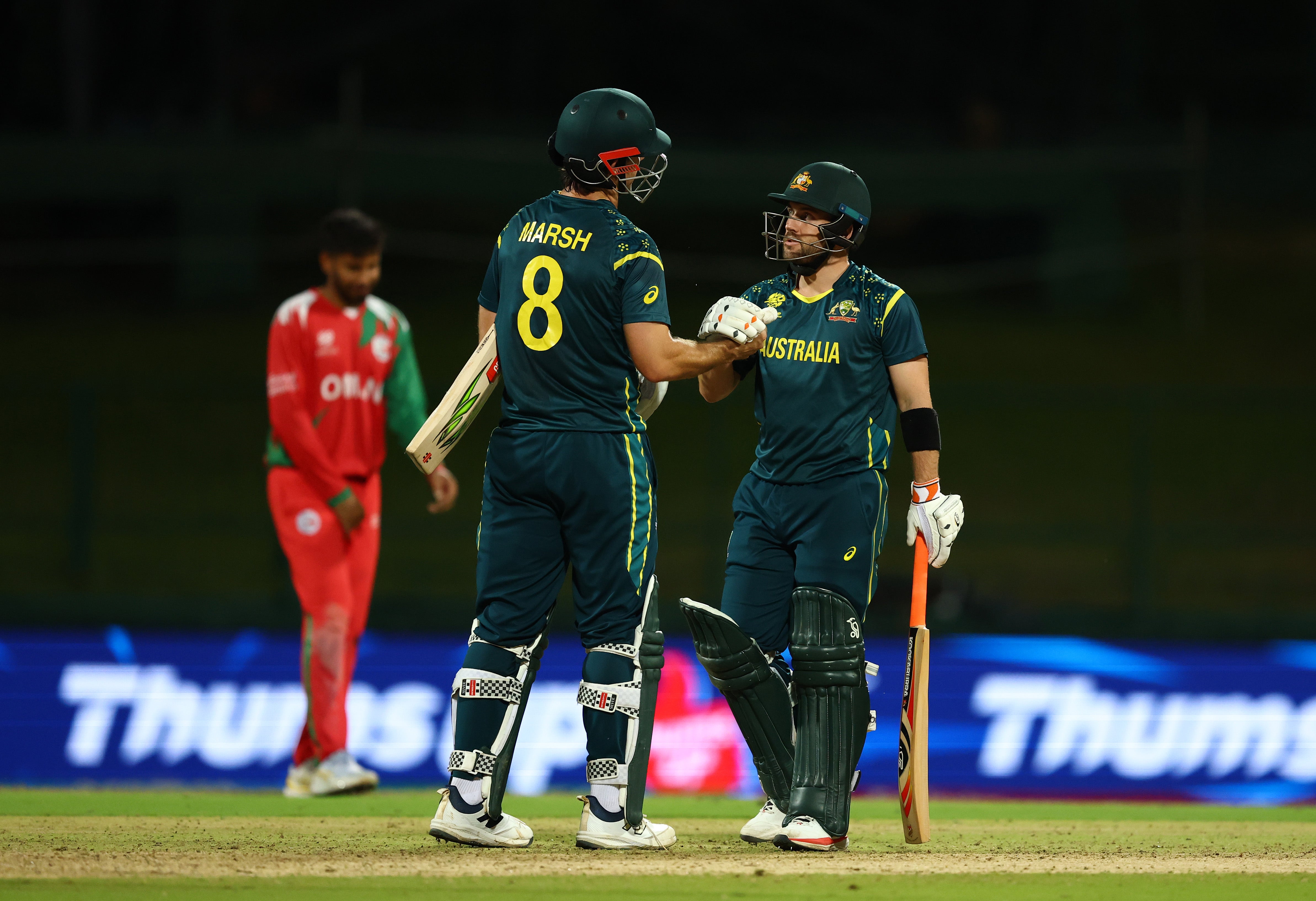 Australia cruised to victory in their final group fixture