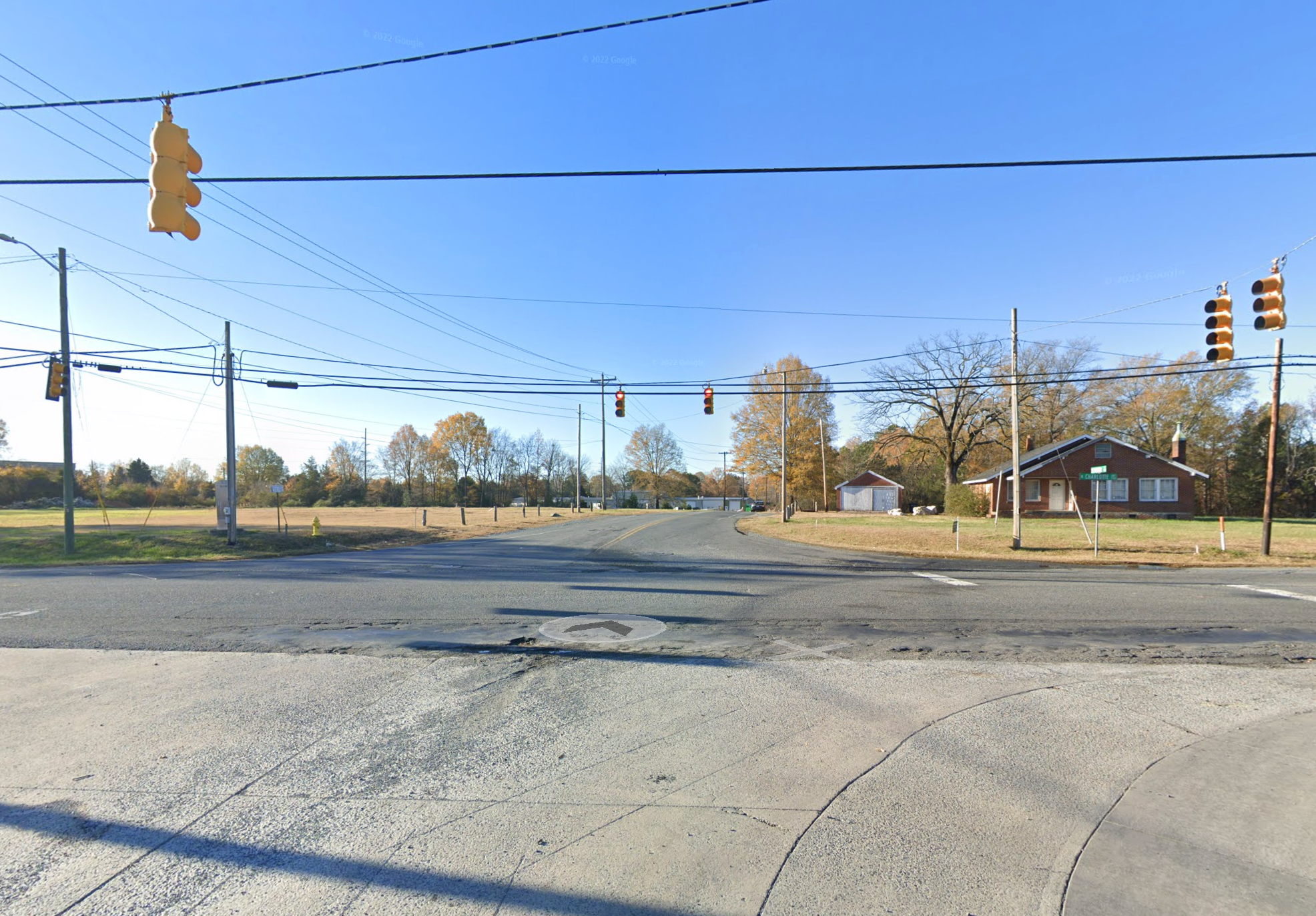 Police pulled over the SUV on the intersection of North Charlotte Avenue and Seymour Street