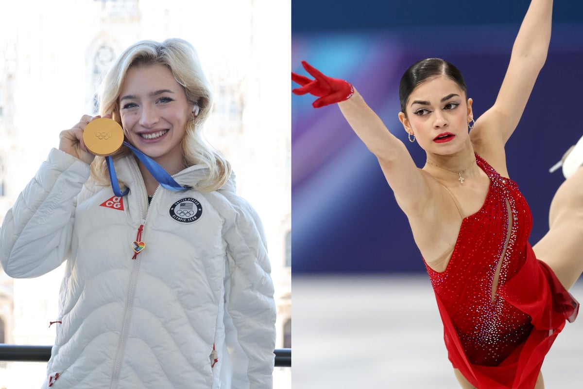 Amber Glenn addresses viral clip of her smiling as Russian skater Adeliia Petrosian falls during free skate