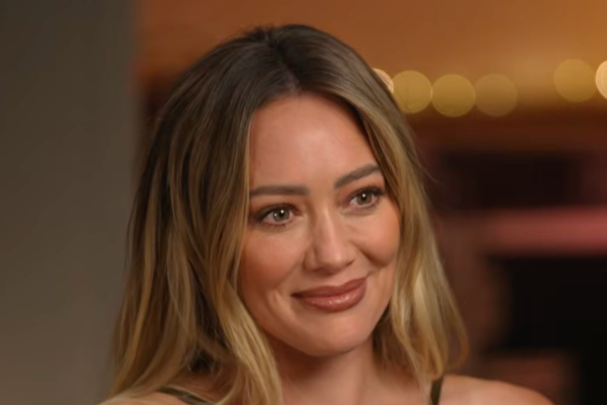 <p>Hilary Duff on 'CBS Mornings'</p>