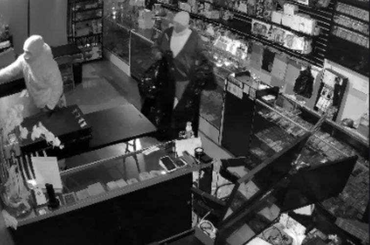 <p>Security video has captured the moment brazen thieves tunneled through a collectibles store’s wall in California and stole $180,000 worth of Pokémon cards, police say</p>