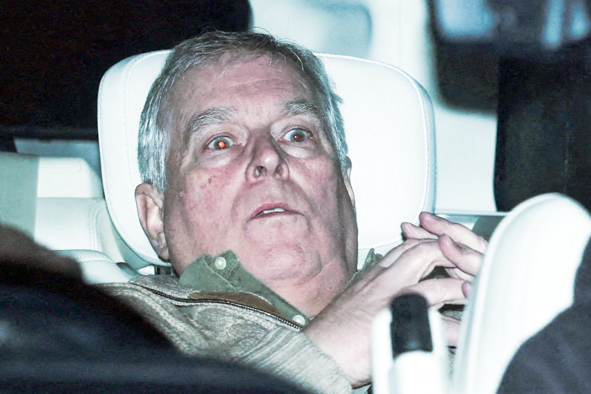 <p>Mountbatten-Windsor was arrested at the scene and taken straight in for questioning</p>