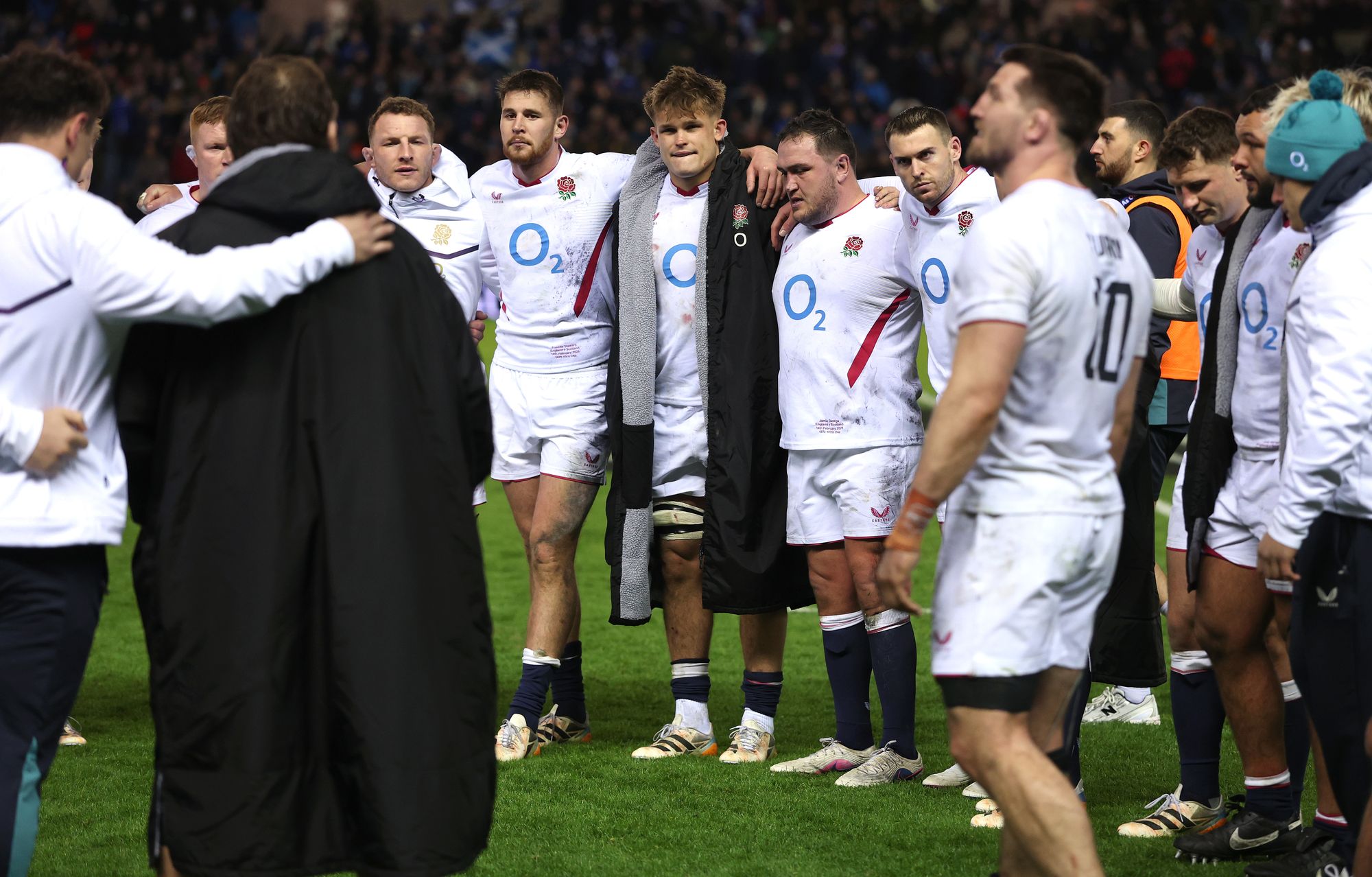 England felt they lacked a physical edge in the first 20 minutes against Scotland