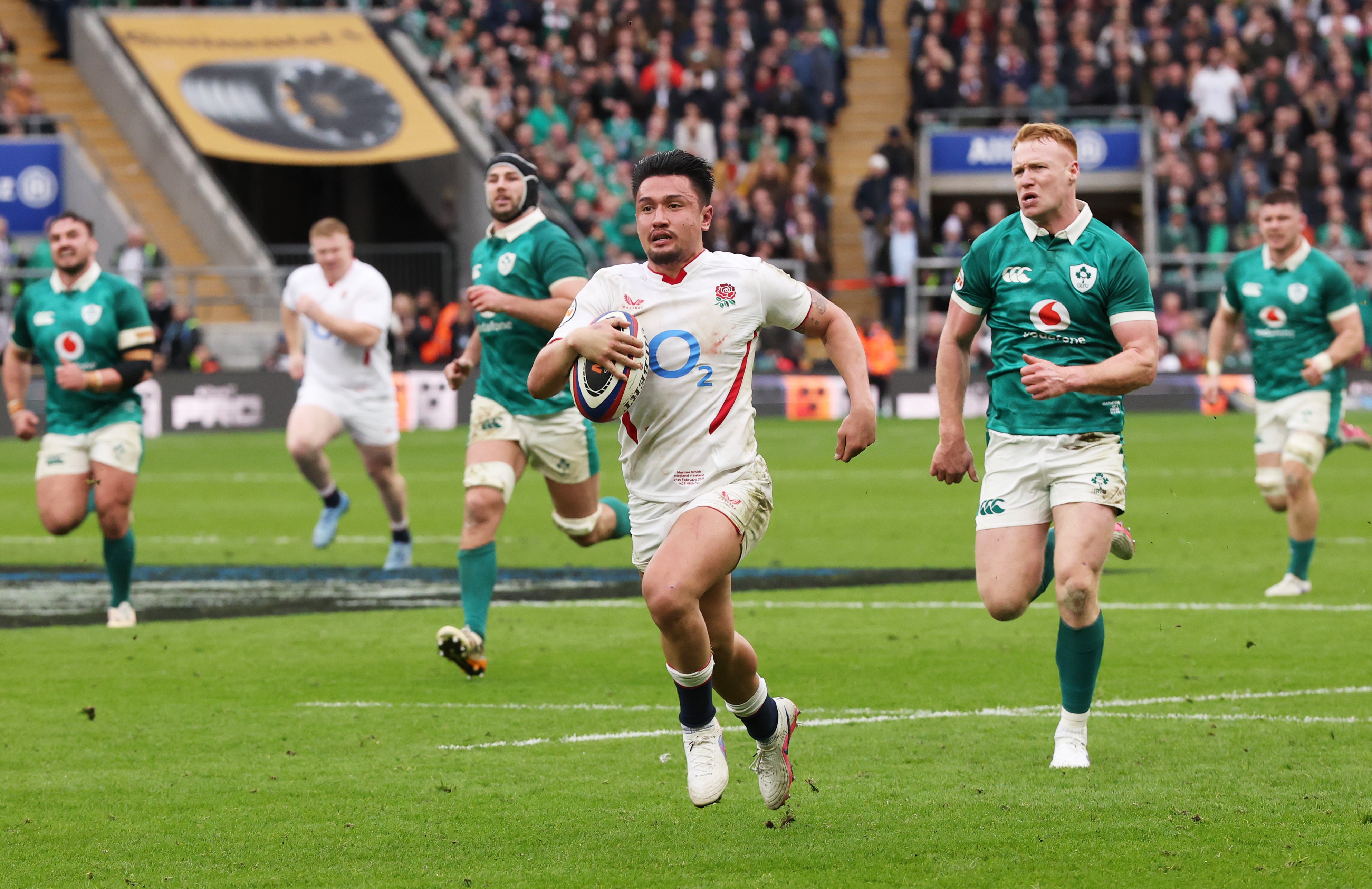 Marcus Smith was thrown on for his explosive qualities