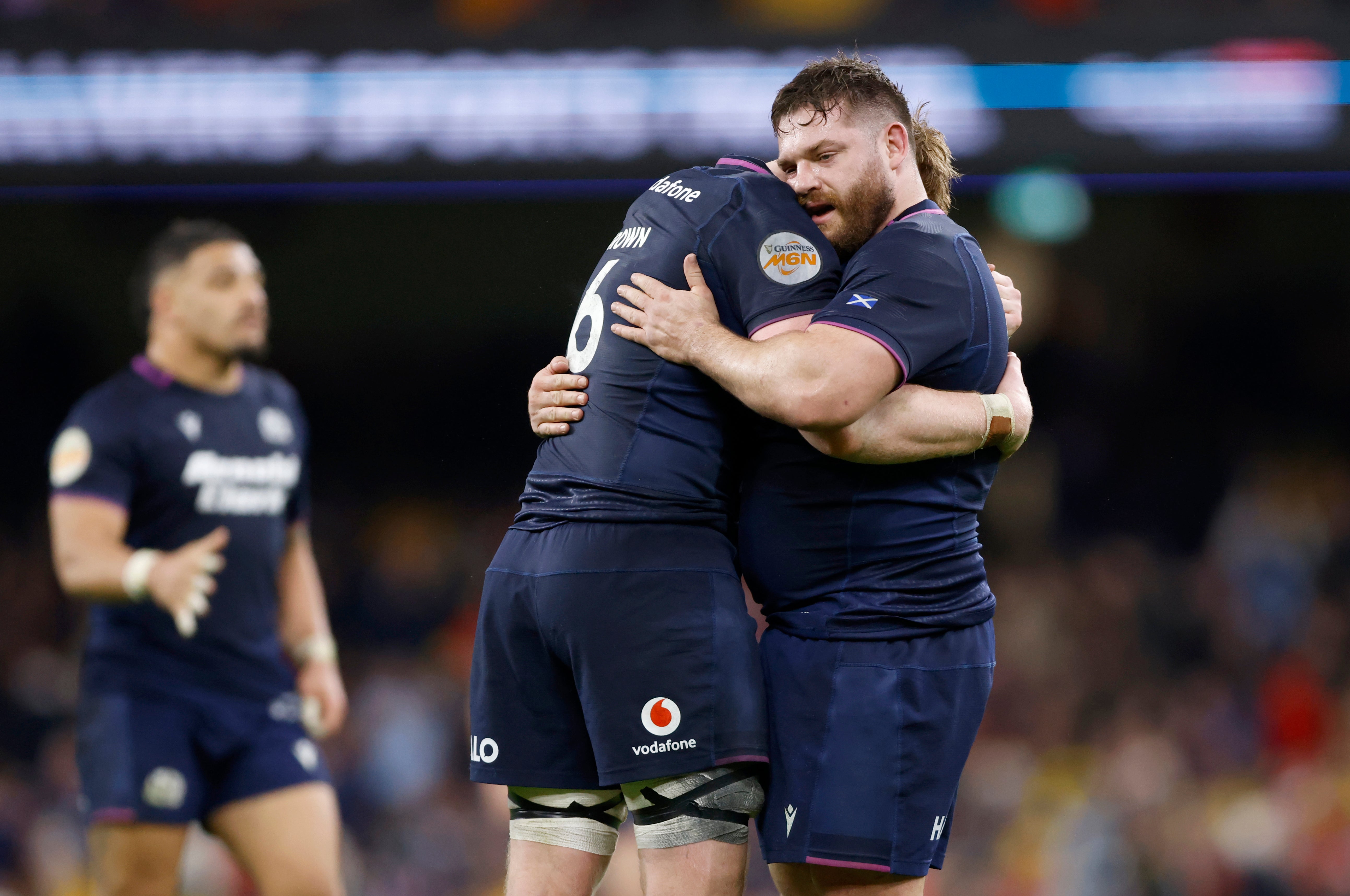 Scotland celebrated a fortunate escape against Wales