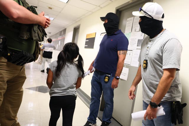 <p>Colombian scammers offered fake lawyers and created fake court hearings for vulnerable immigrants, according to the Justice Department. Immigration courts have exploded with ICE activity as judges swiftly dismiss cases across the country to support Trump’s mass deportation efforts</p>