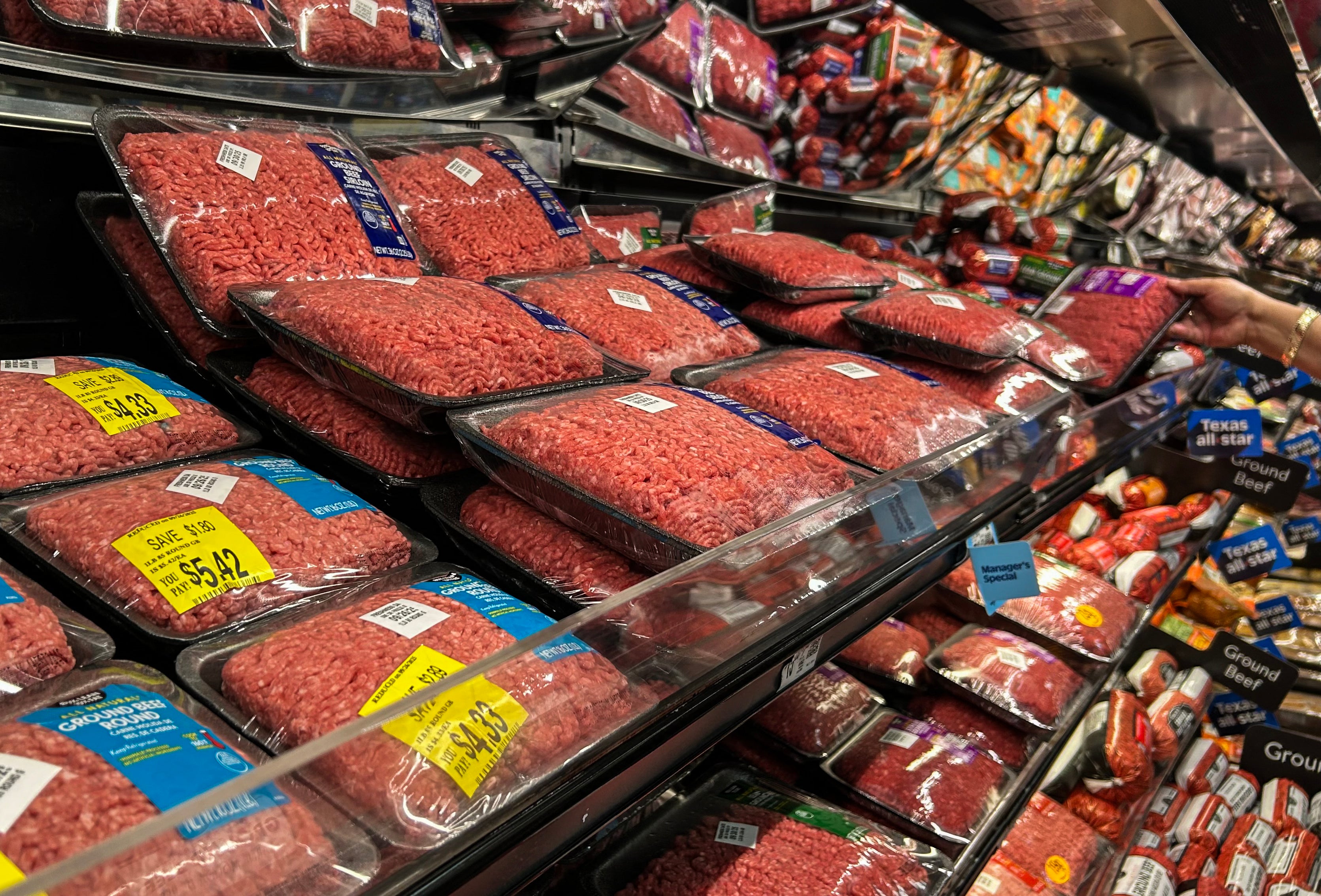 <p>Four varieties of ground beef sold at Food Lion in Virginia are being recalled </p>