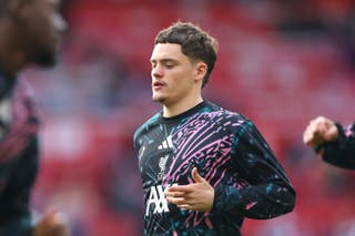 Florian Wirtz picked up the knock during Liverpool's warm-up ahead of the Forest clash