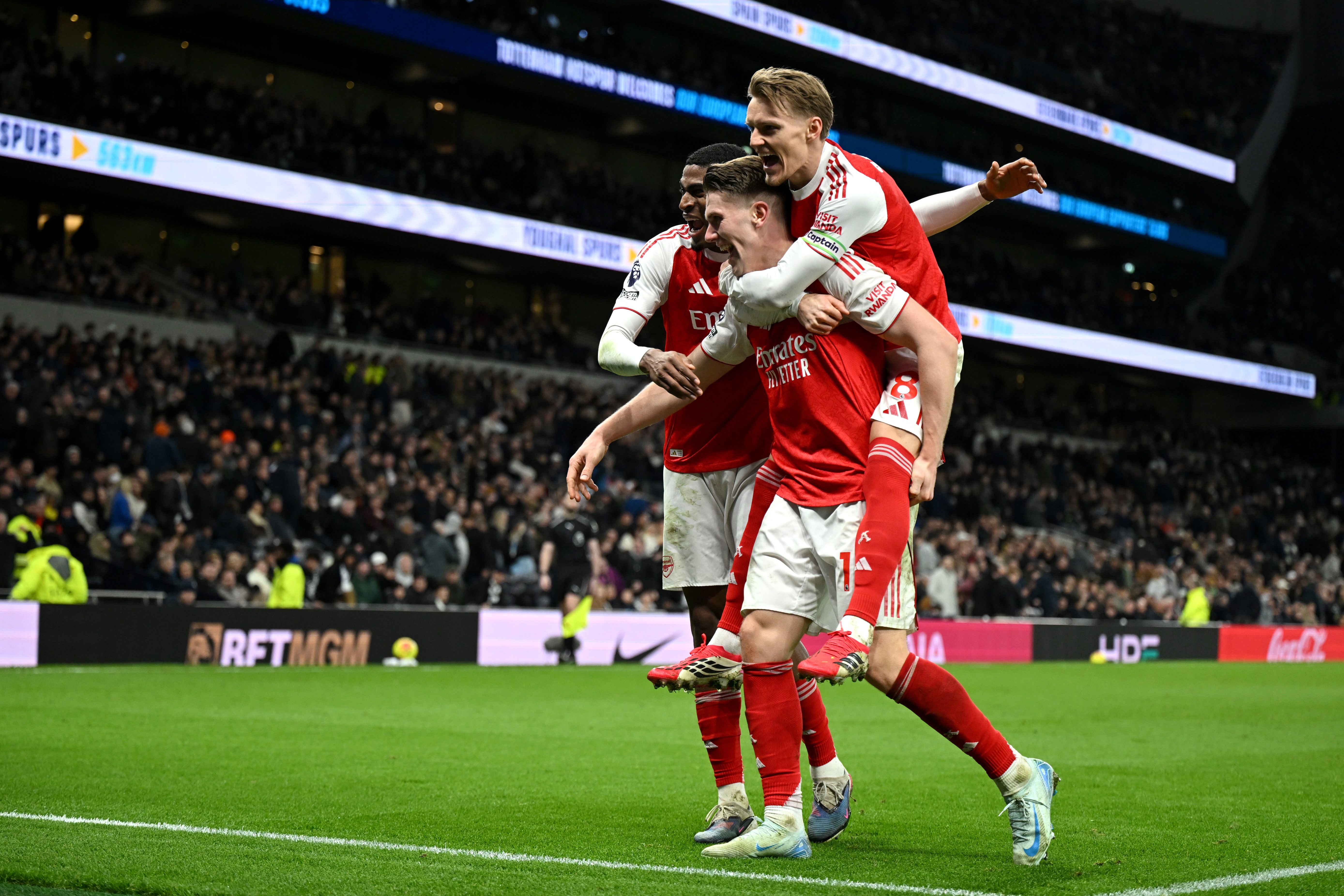 Tottenham v Arsenal live: Latest score and updates from Premier League