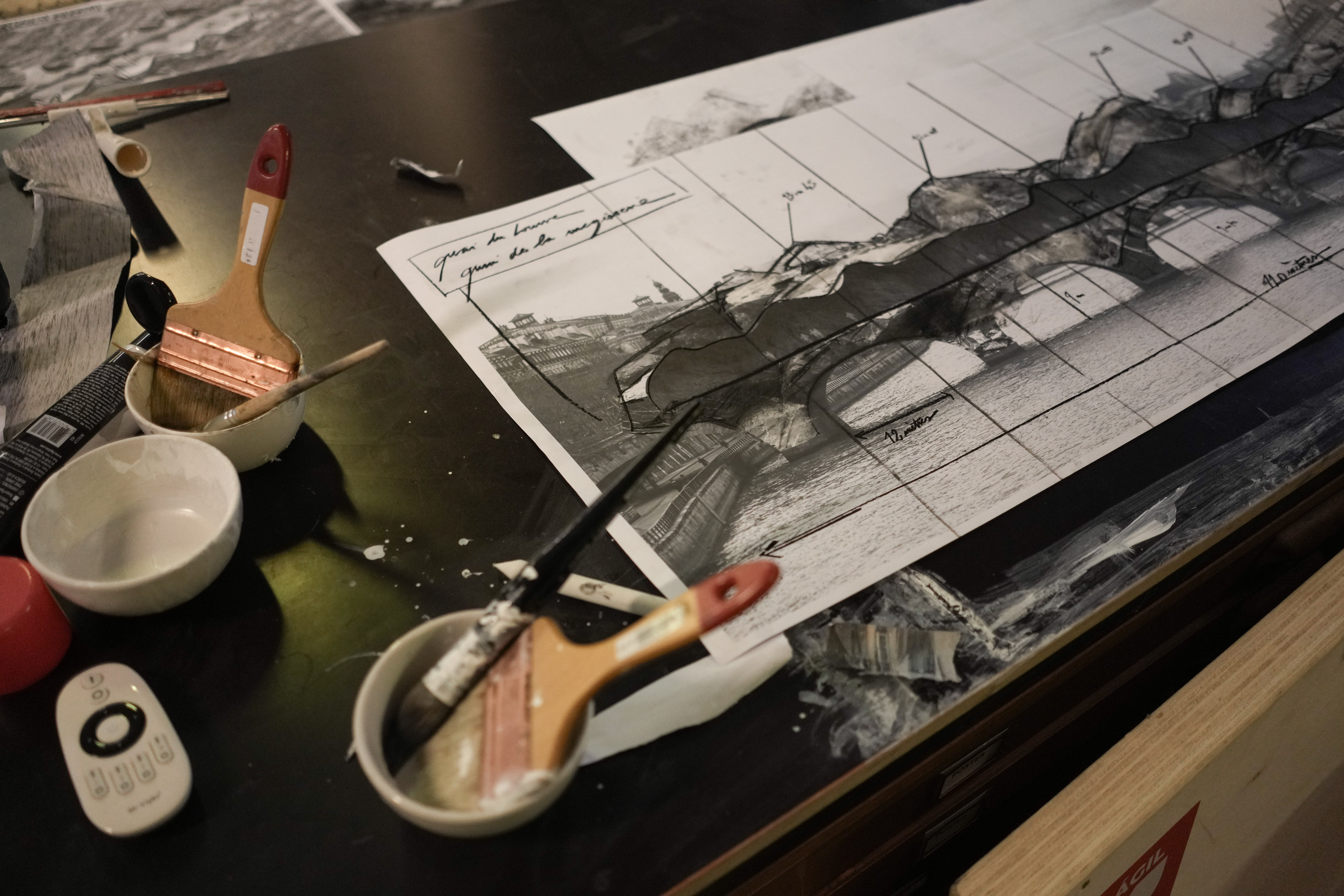 The artist said he wanted to bring back ‘mineral and nature’ to the city through his design