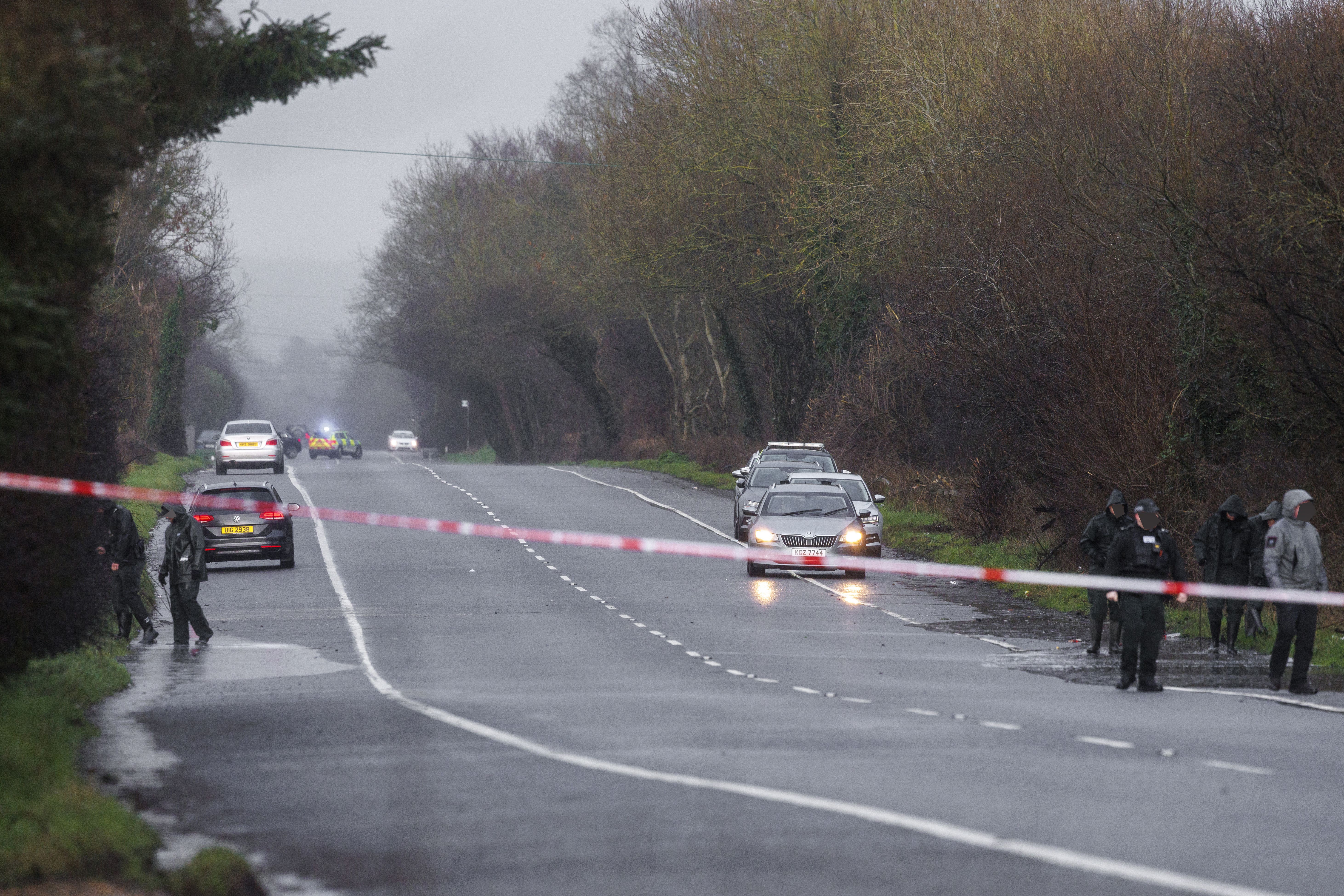 Three people who died in a road crash near Moy in County Tyrone have been named (Liam McBurney/PA)