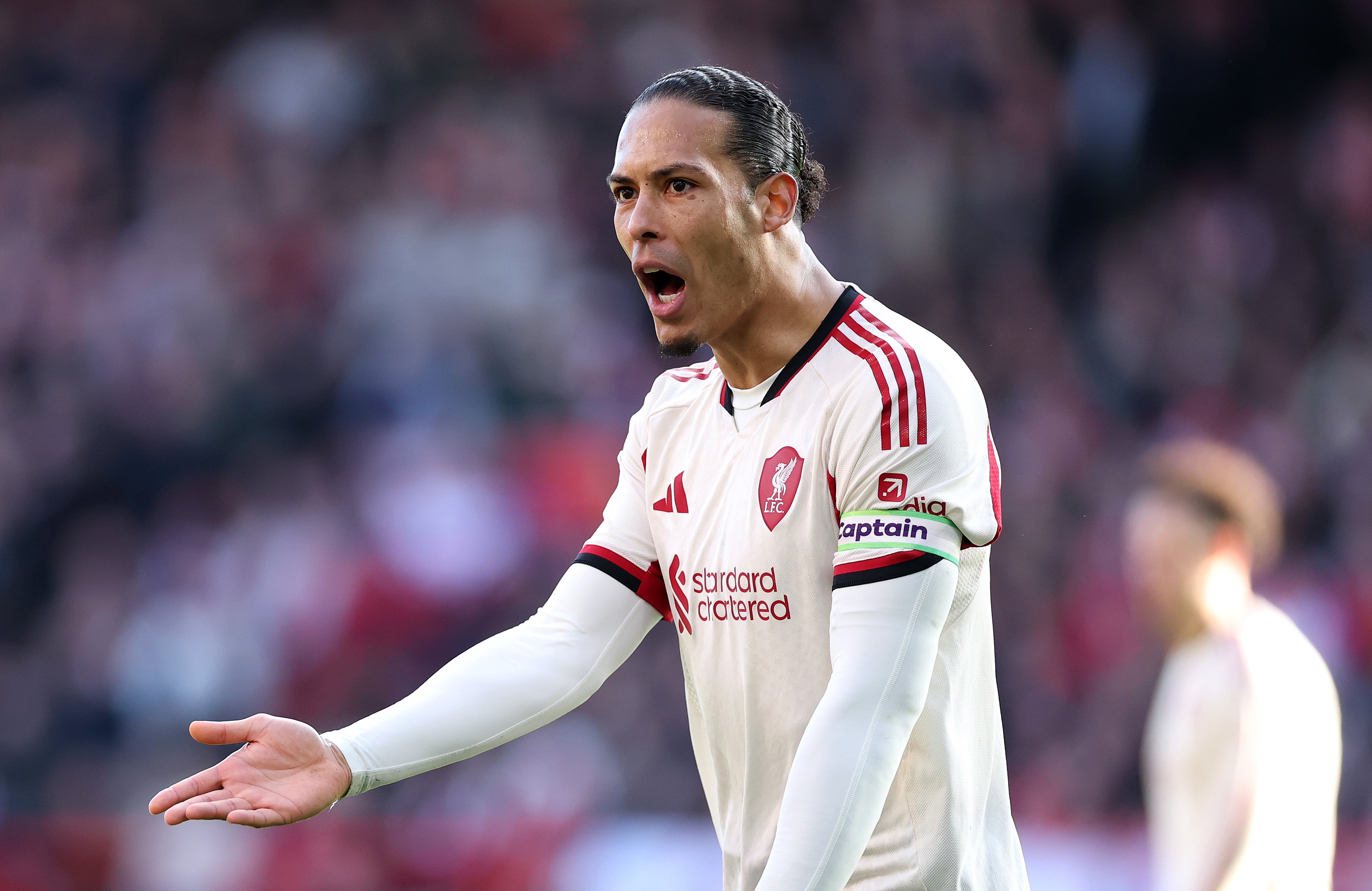 <p>Virgil van Dijk was pleased to see Liverpool show their mental strength</p>