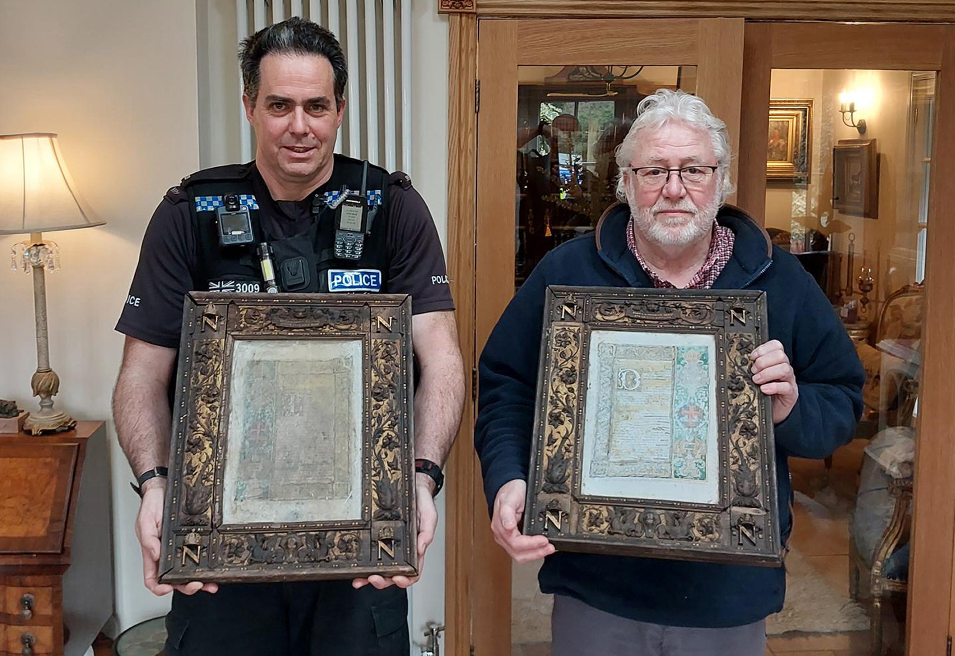 Antiques dealer spots stolen Napoleon III plaques on 30-year-old episode of Lovejoy