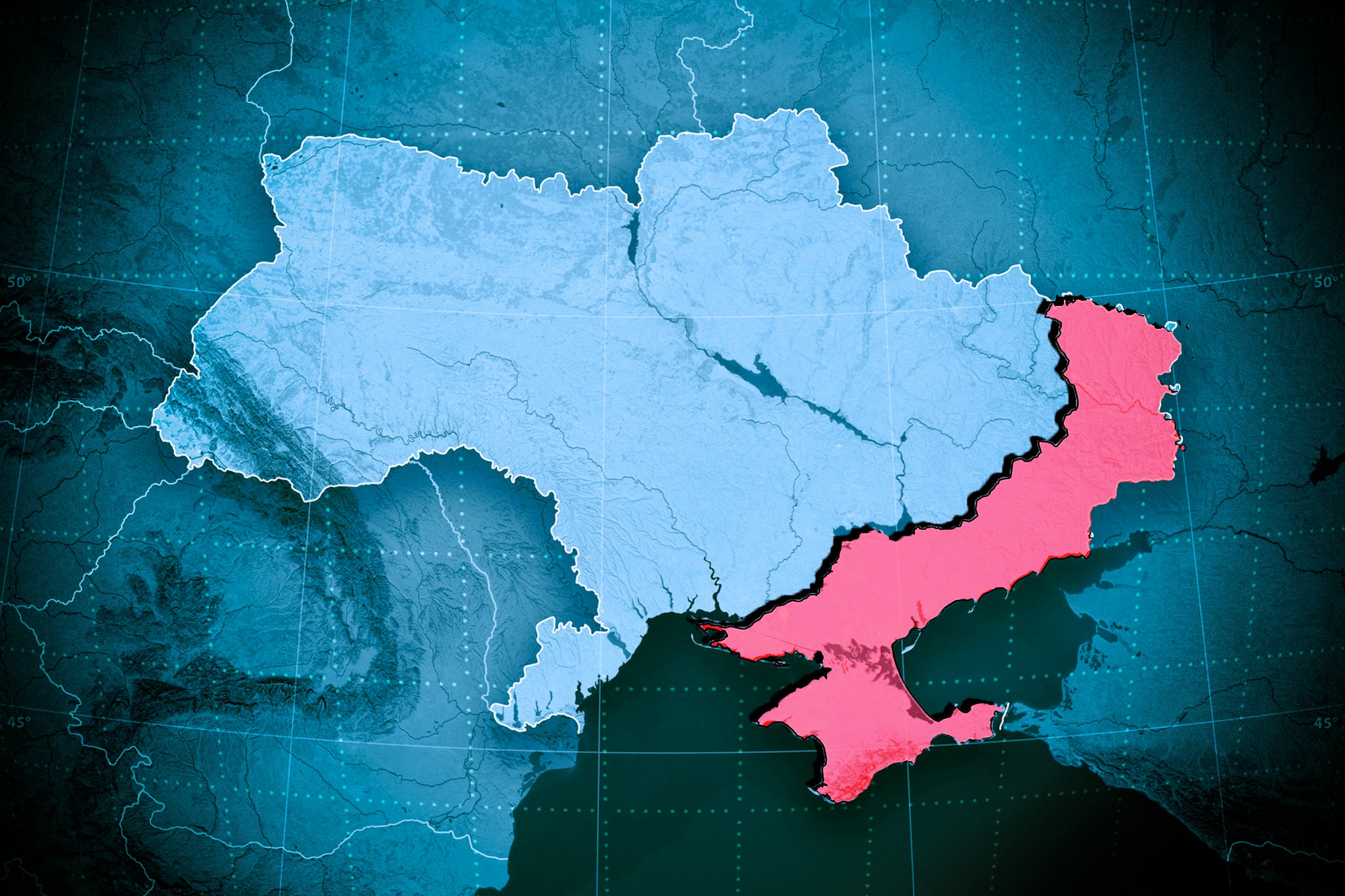 Ukraine frontline mapped: The 745 miles at the heart of the war with Russia