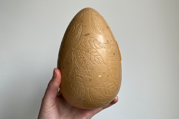 best Easter egg indybest review Morrisons the best Belgian blonde chocolate egg with caramel, pretzel and honeycomb