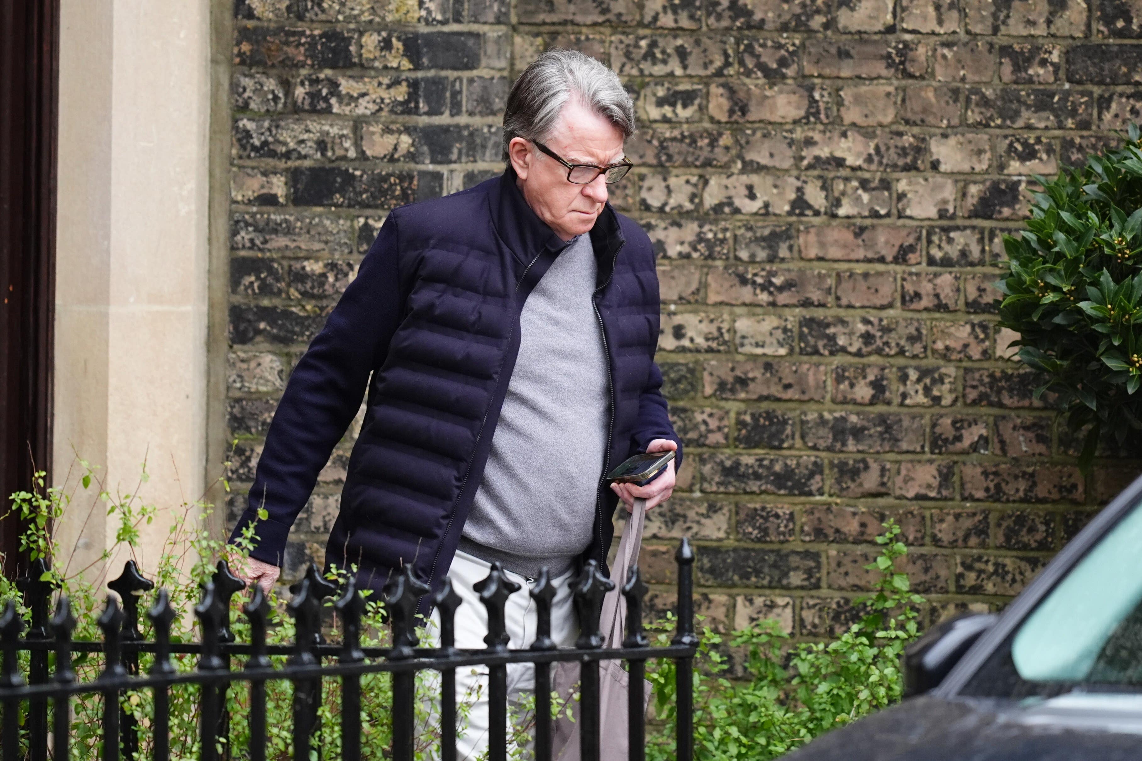 Where Does Peter Mandelson Live In London