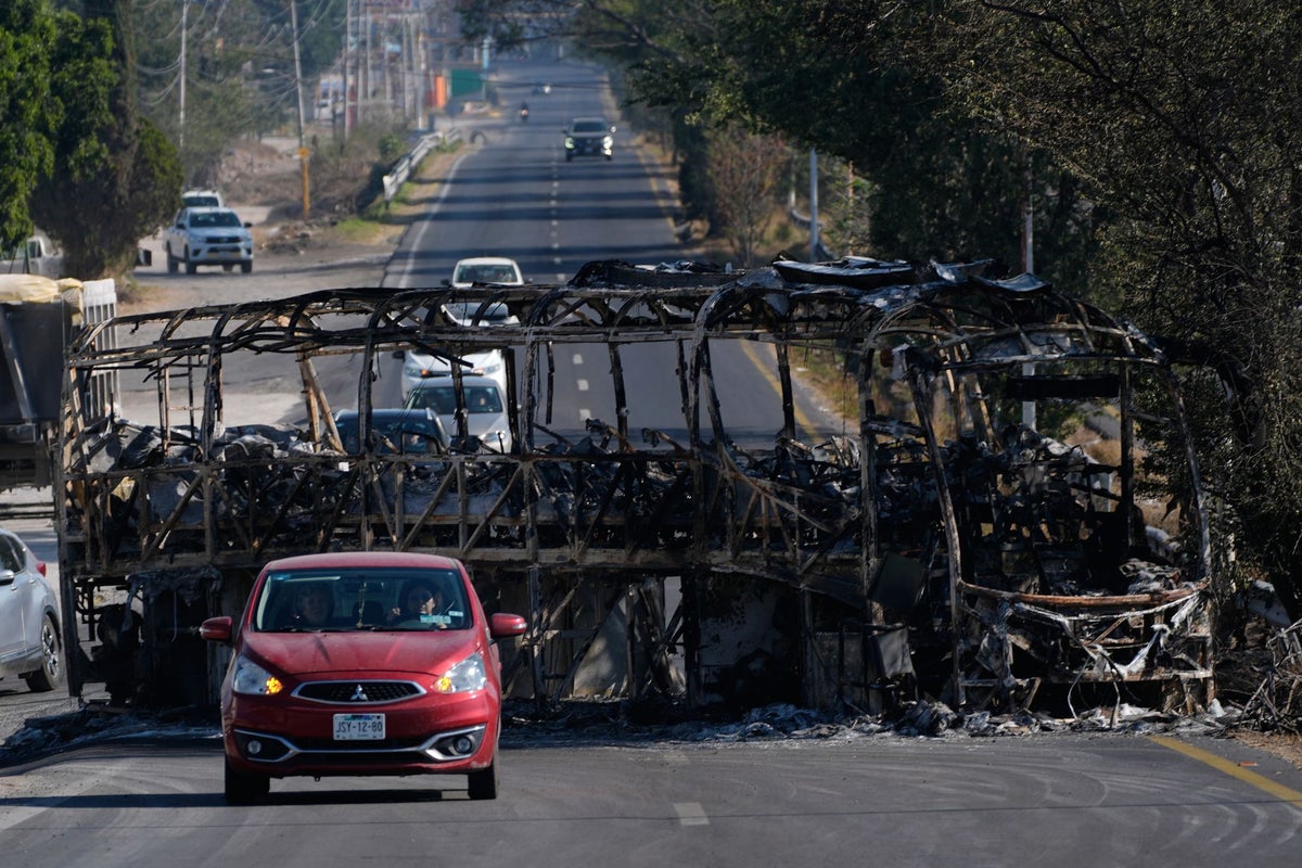 Fifa ‘closely monitoring’ World Cup host city Guadalajara amid cartel chaos