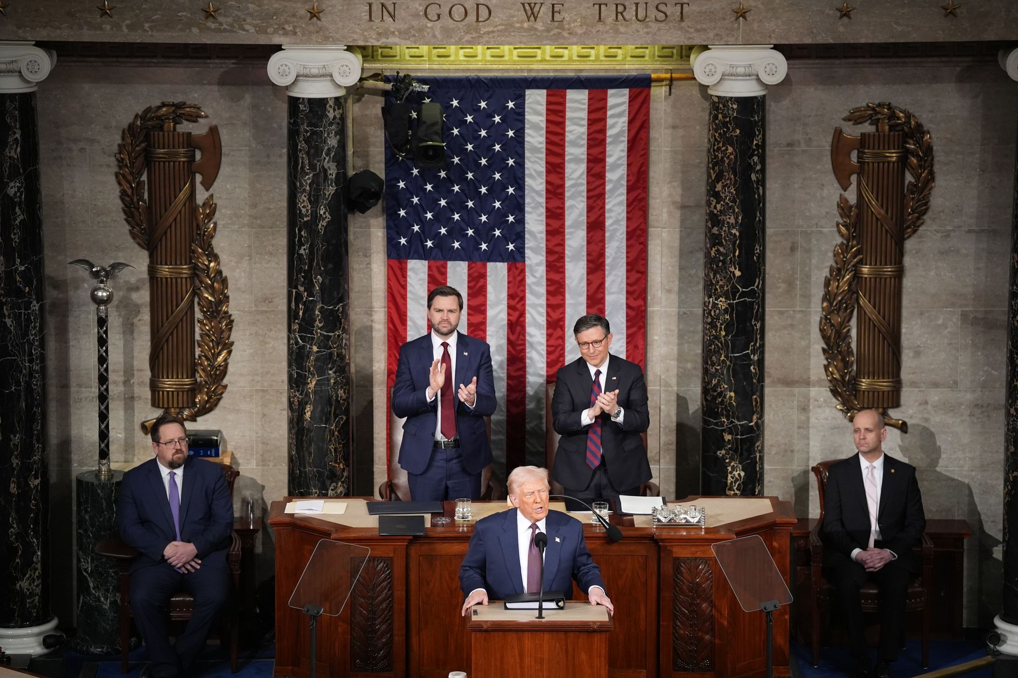 Donald Trump is set to give a State of the Union address to Congress. But, it comes as his polling keeps falling
