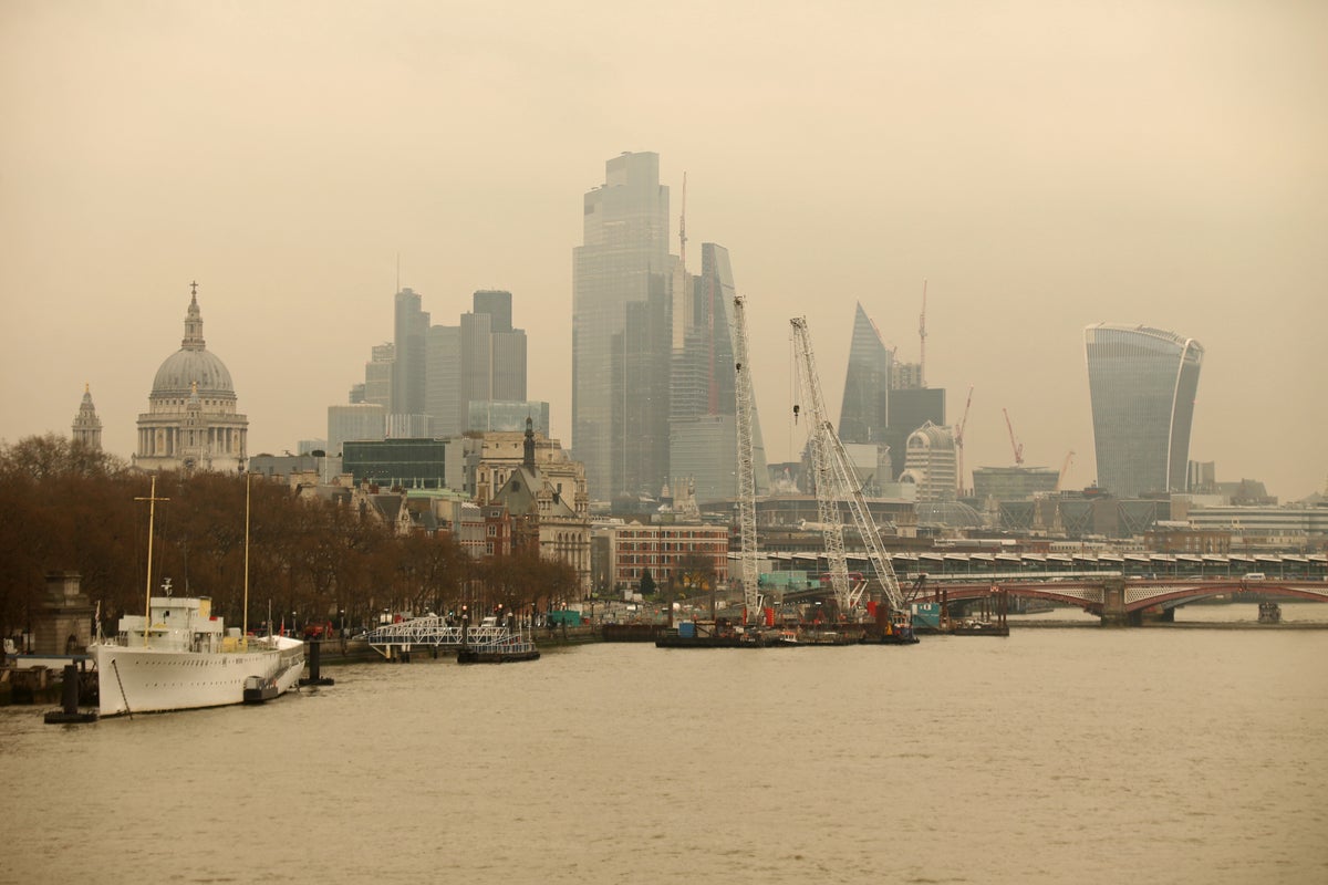 &lsquo;Blood rain&rsquo; could fall over UK tonight as Saharan dust cloud approaches