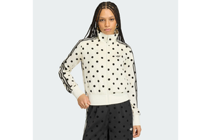 Adidas polka dot track top