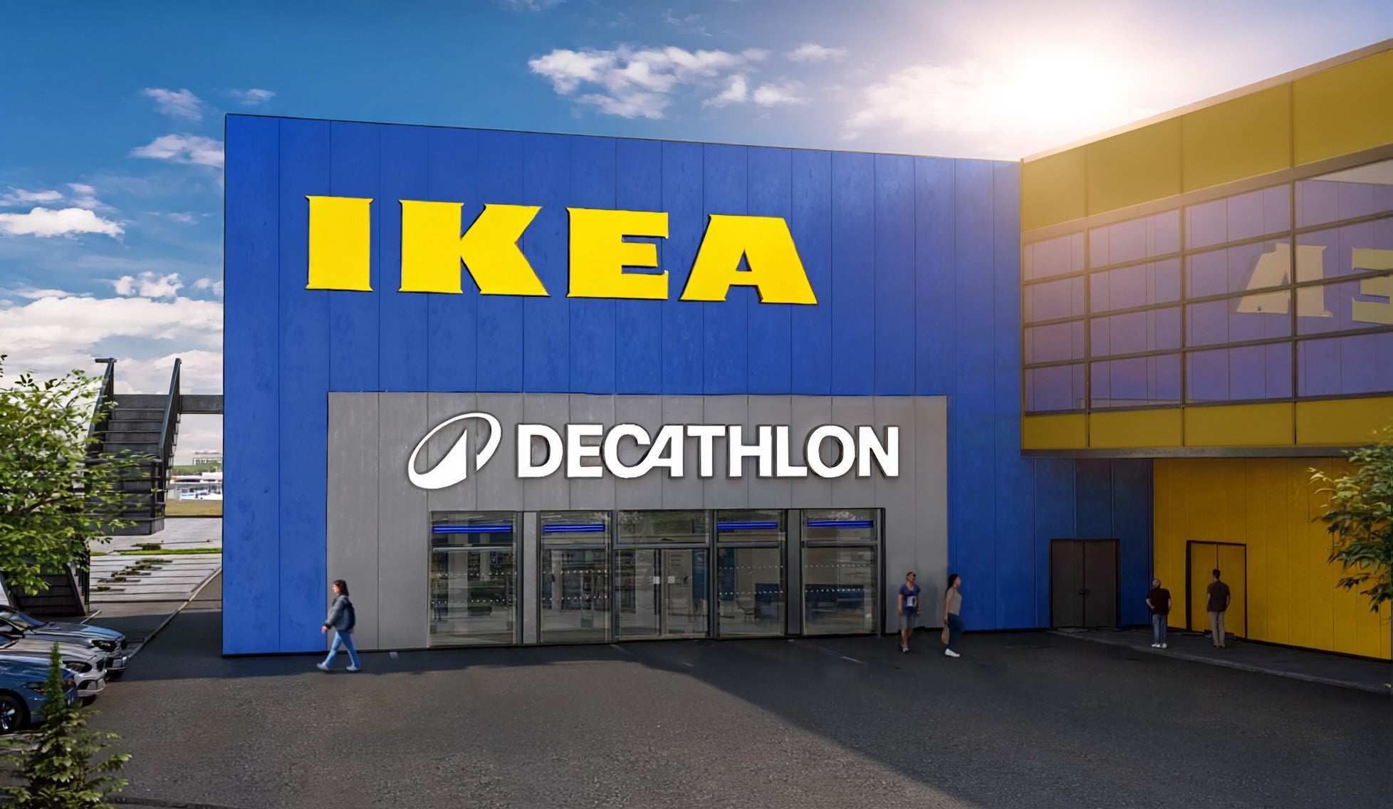 A new Decathlon store will open within the IKEA store in Croydon
