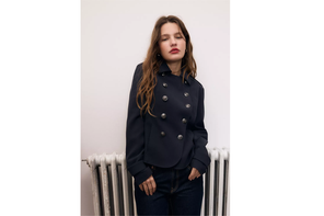 Stradivarius jacket with engraved buttons