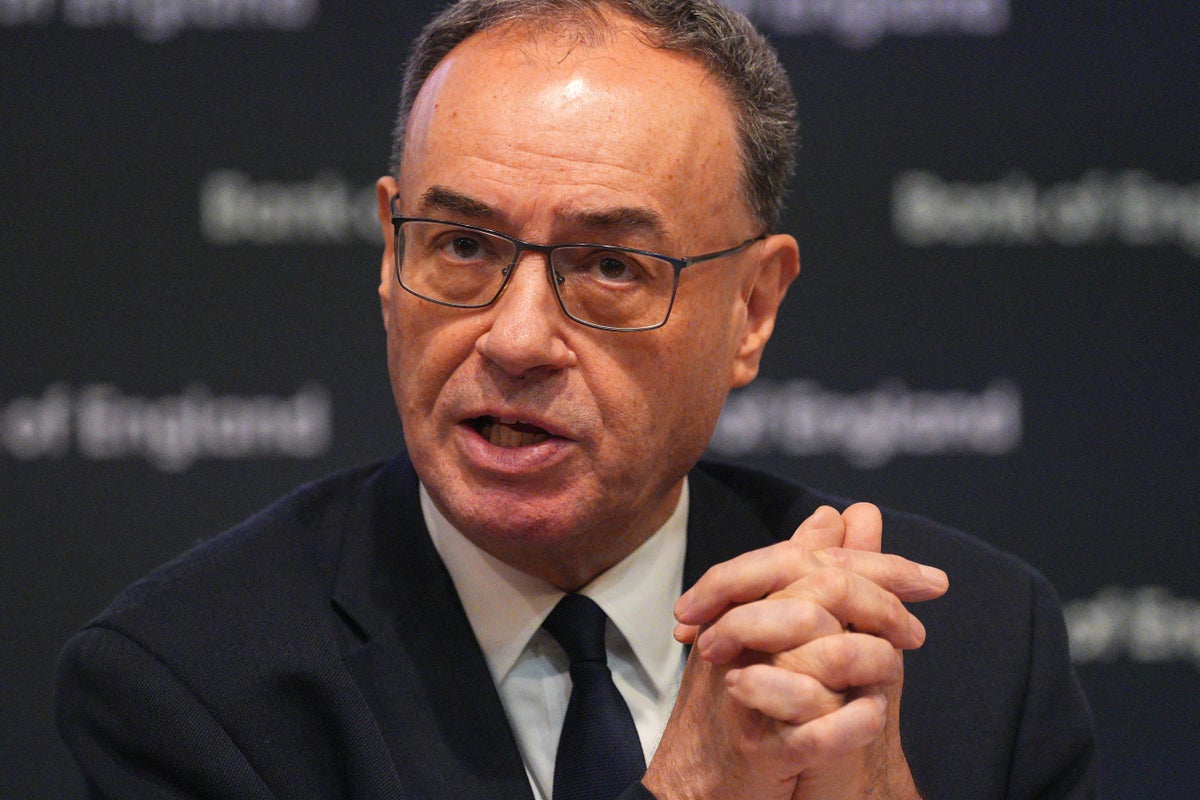 March interest rate cut is ‘genuinely open question’, says Andrew Bailey - The Independent