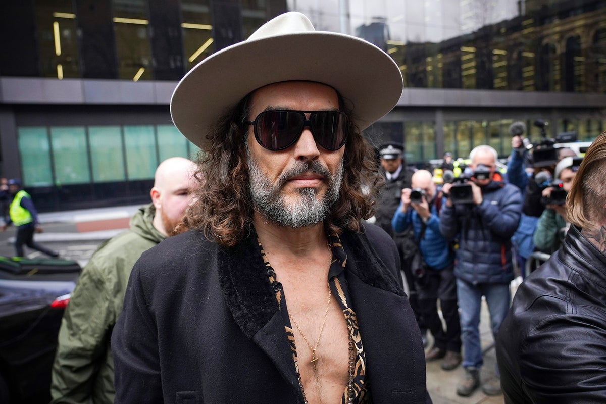 Russell Brand pleads not guilty to further sex offence charges including rape