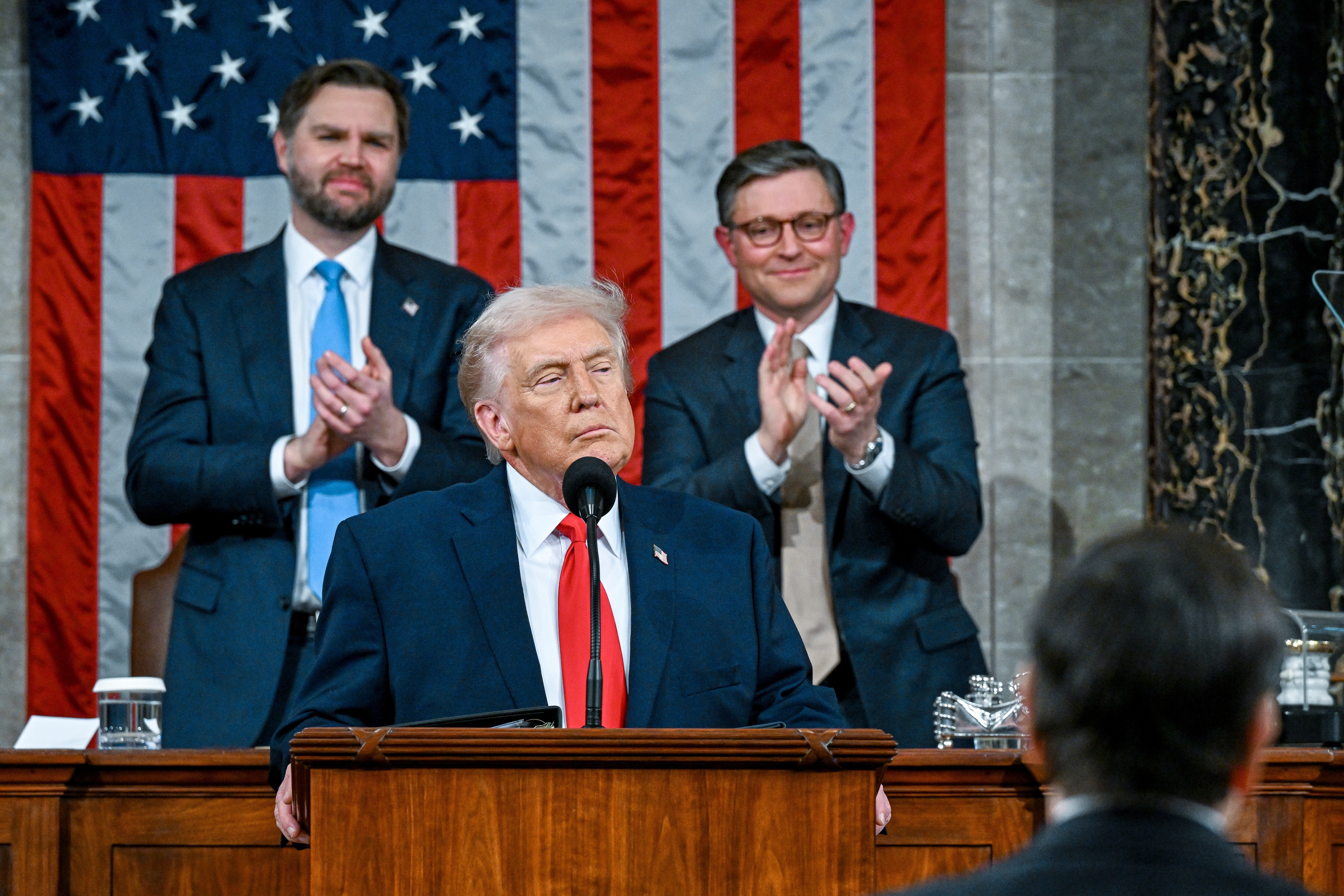 Trump spoke highly about the current economy as he addressed the joint session of Congress, calling his second presidency a ‘golden age of America’
