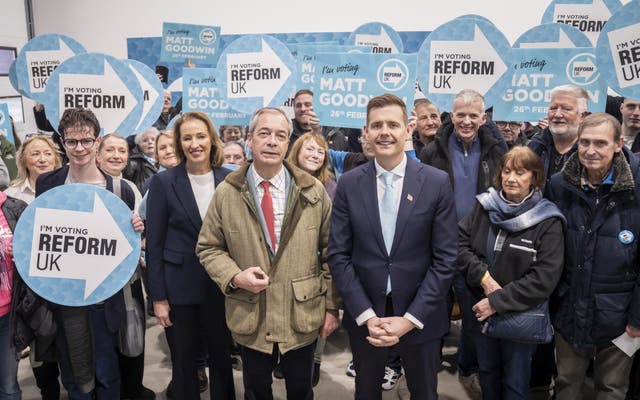 Reform UK unveils proposals for electoral reform after by-election ...