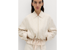 M&S linen Harrington jacket