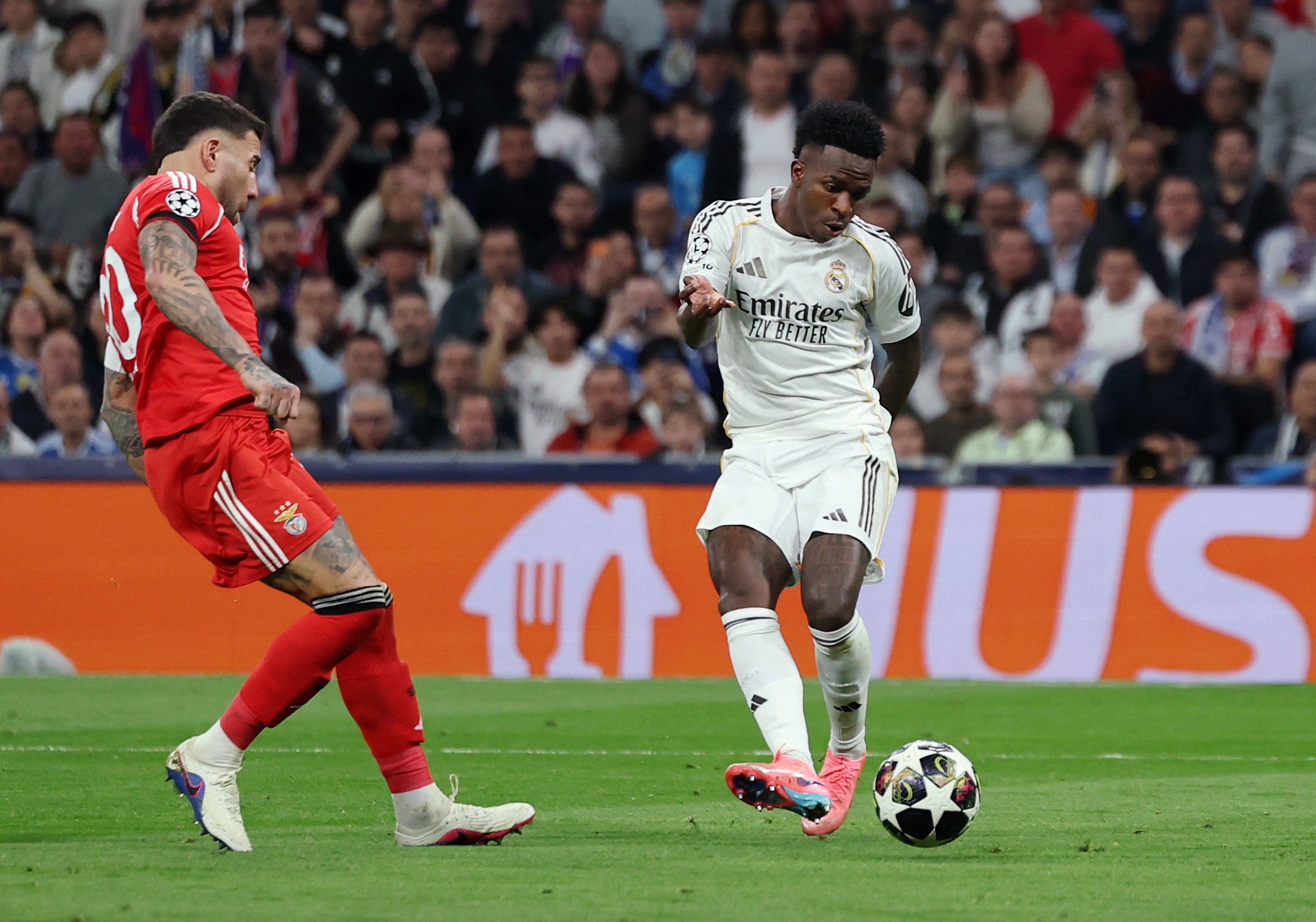Vinicius Jr scores decisive goal as Real Madrid defeat Benfica