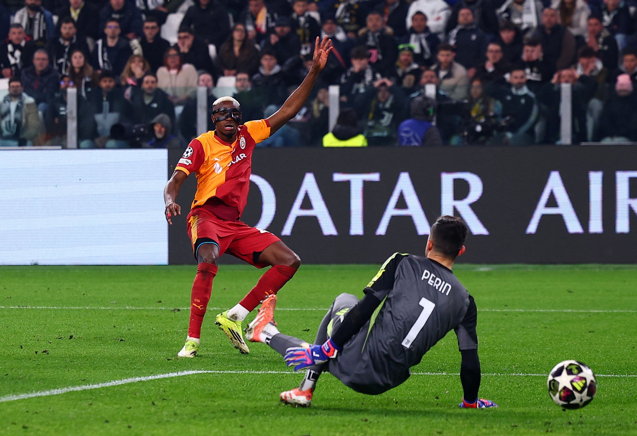 Galatasaray scored two goals in extra time to knock out Juventus