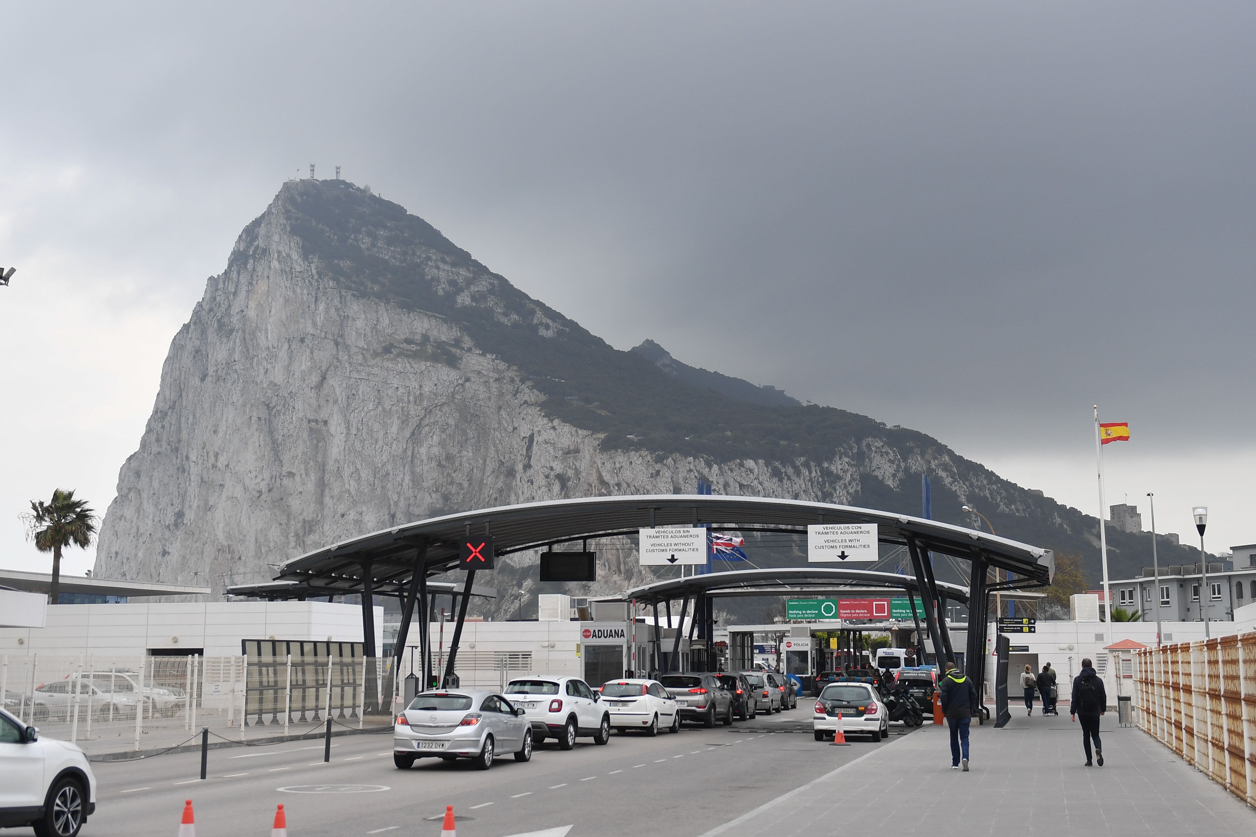 Talks on rules governing the Gibraltar border have been ongoing since Britain left the European Union (PA)