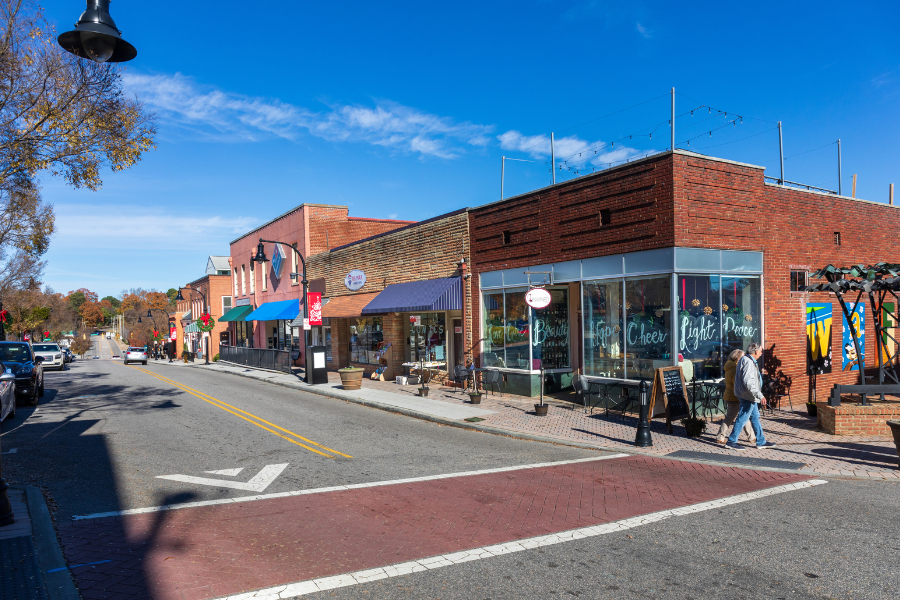 Wake Forest, north of Raleigh, North Carolina, with 56,000 residents, is the nation’s most in-demand suburb, according to MoveBuddha moving trends