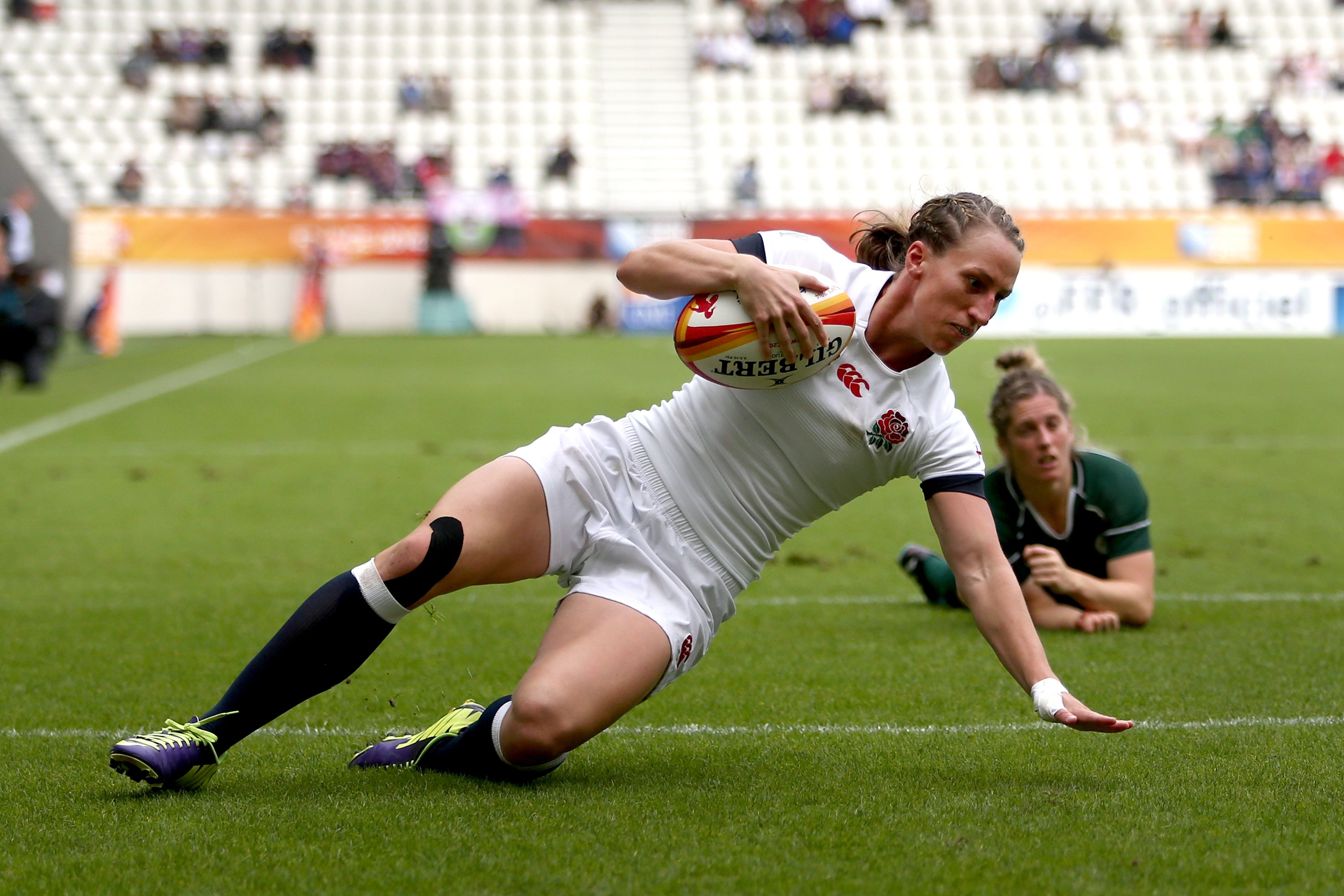 Wing Kat Merchant won the World Cup with England in 2014