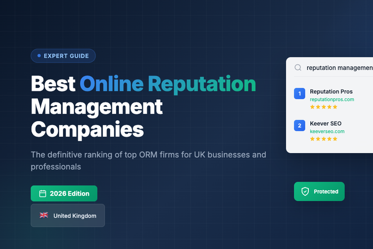 Reputation Pros Top Online Reputation Management Firms Serving the UK in 2026 | The ...