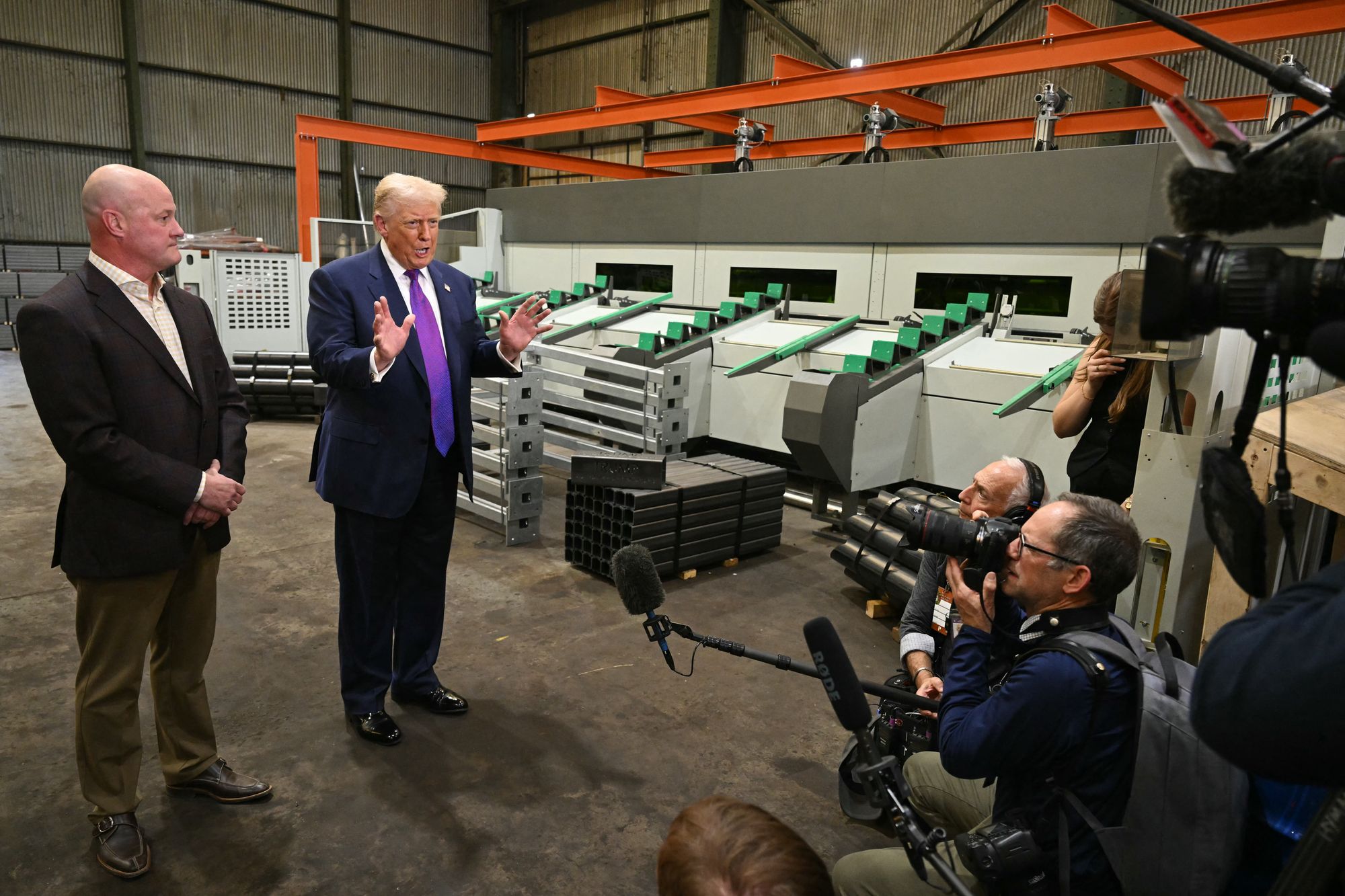 Trump imposed stiff tariffs on steel and aluminum in an attempt to force production back to American factories, though the levies have likely forced manufacturers to raise prices