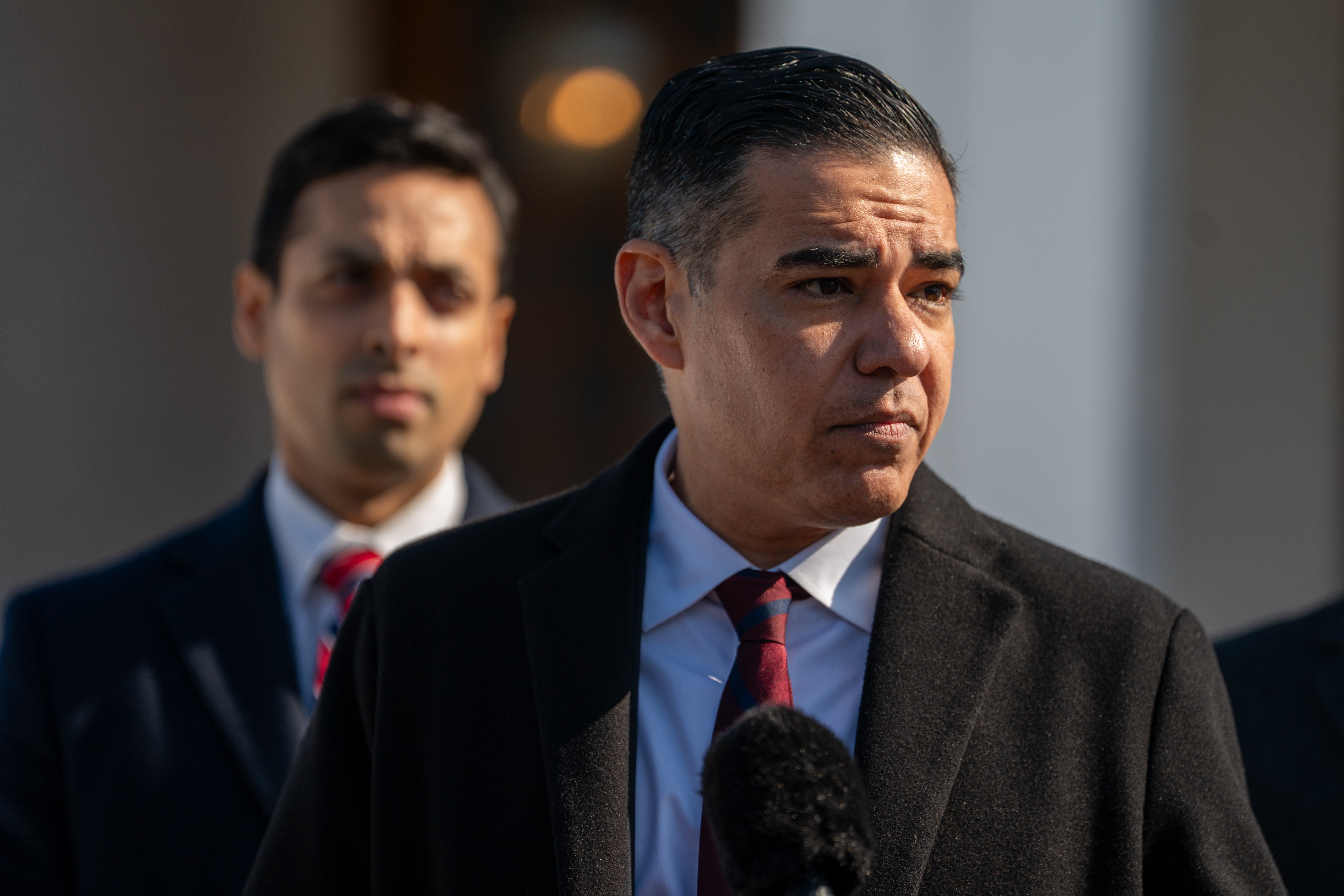 California Democratic Rep. Robert Garcia accused President Donald Trump’s administration of orchestrating “a massive White House cover-up” over Epstein Tuesday