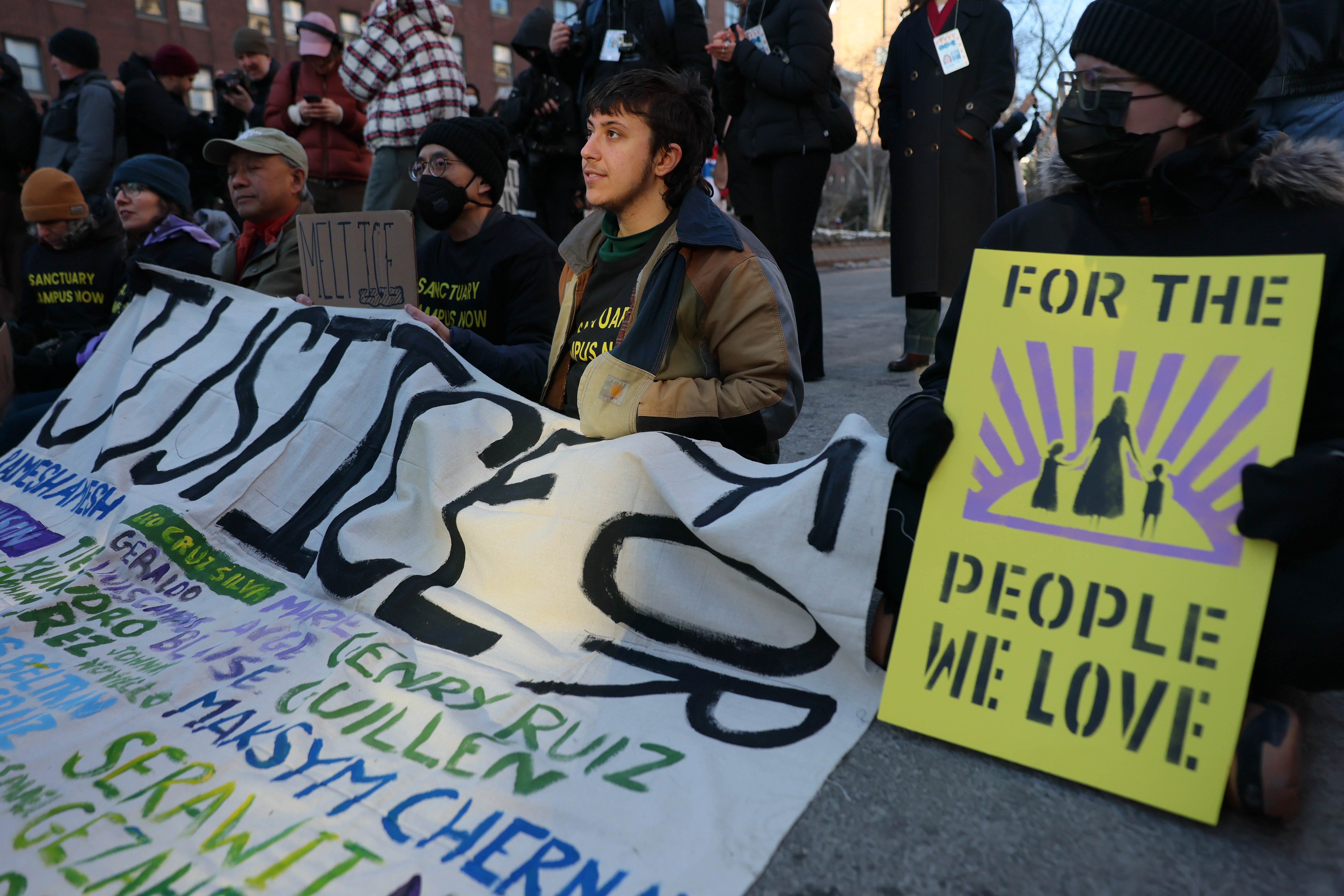 Columbia students have rallied against the Trump administration’s targeted arrests of international student activists