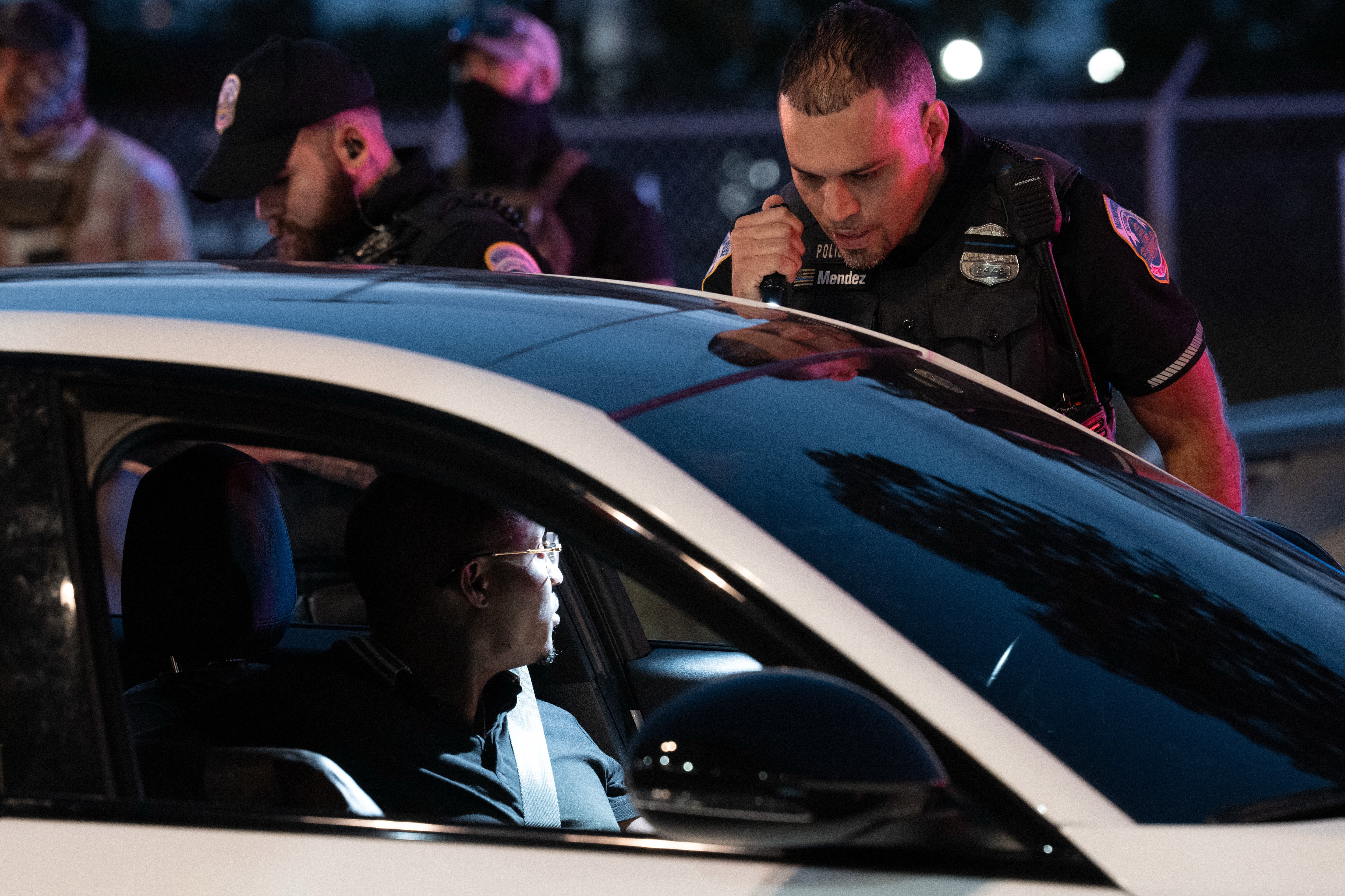 A Maryland man claims he was arrested and put in immigration detention after reporting his car was stolen to Washington, D.C., police