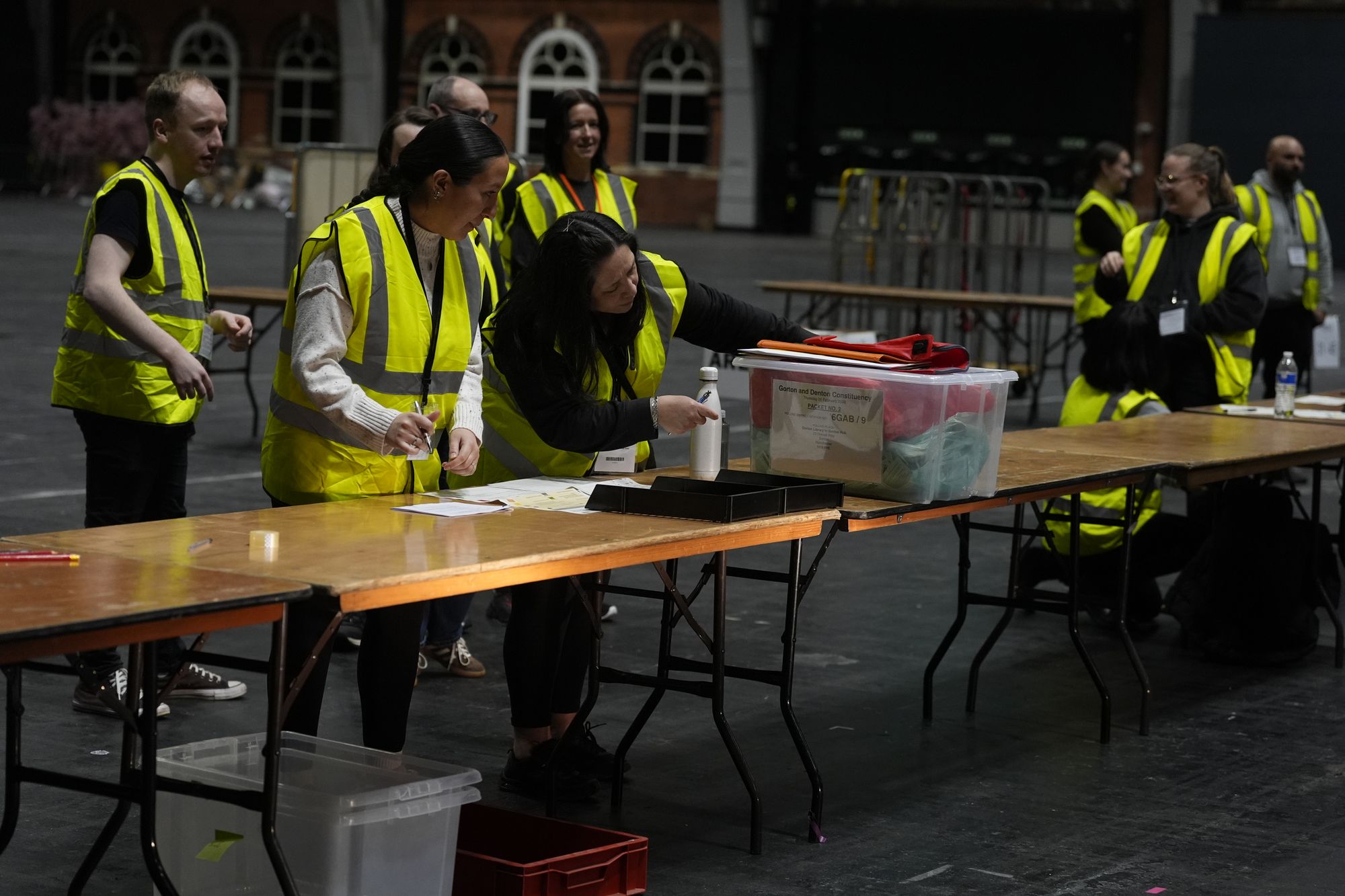 The by-election was triggered by the resignation of former MP Andrew Gwynne who cited health reasons for his decision